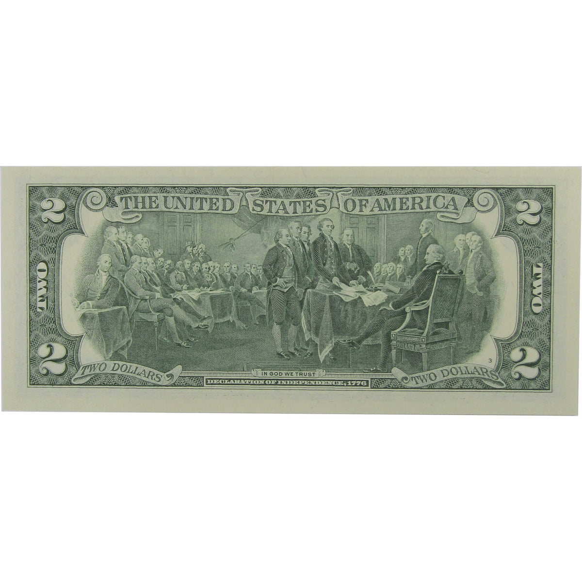 2017 A $2 Federal Reserve Binary Repeater Note CCU Choice Uncirculated