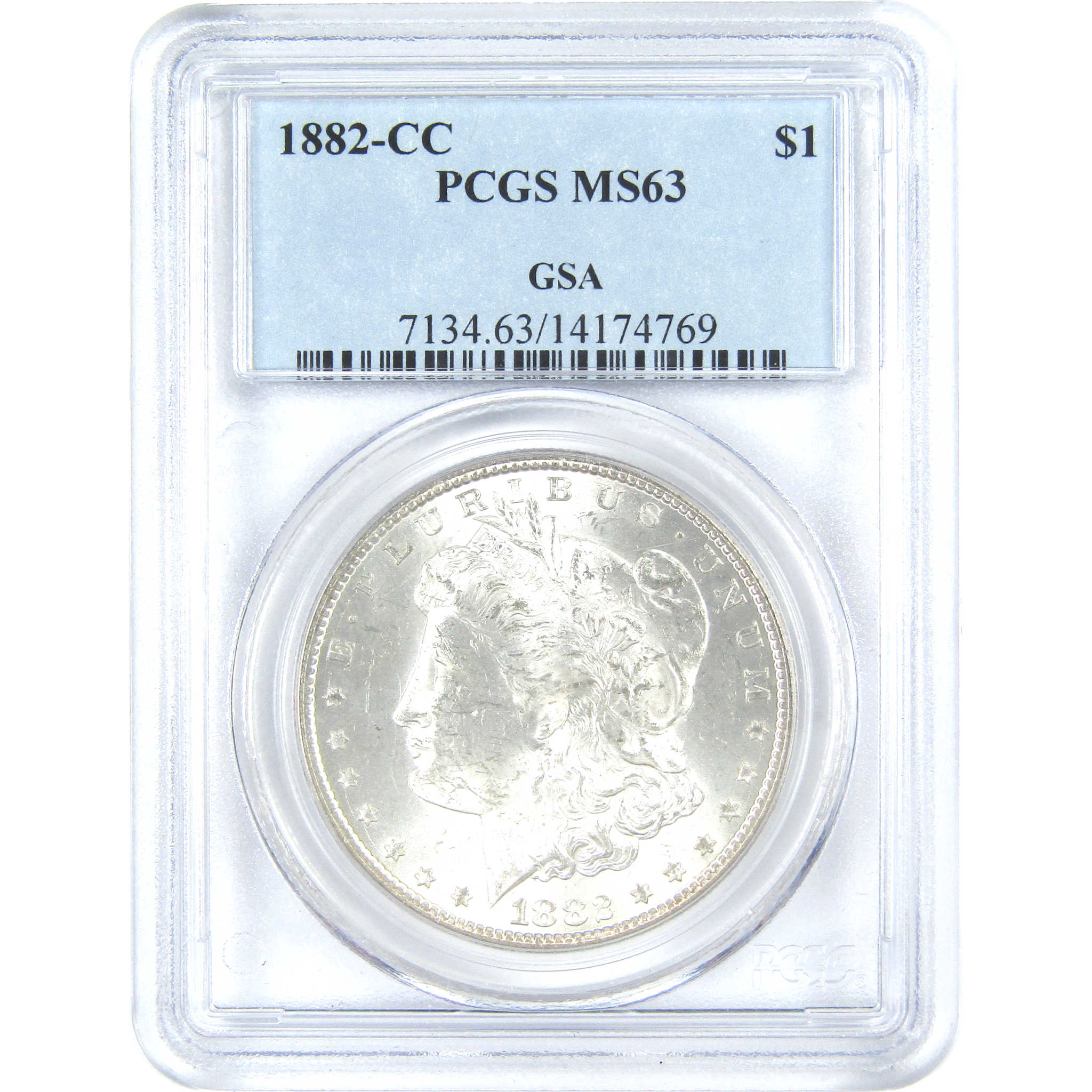 1882 CC GSA Morgan Dollar MS 63 PCGS Silver $1 Uncirculated SKU:I16434 - Morgan coin - Morgan silver dollar - Morgan silver dollar for sale - Profile Coins &amp; Collectibles