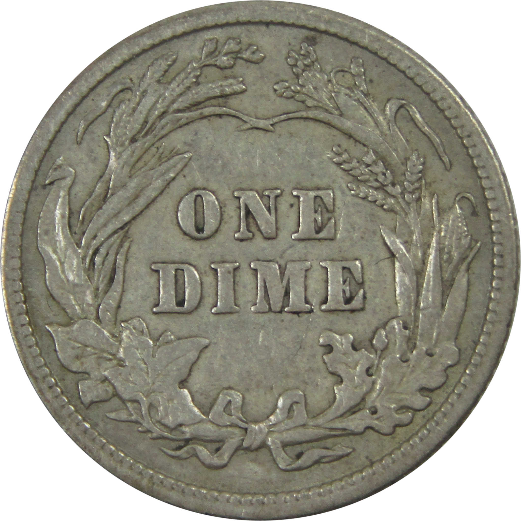 1914 Barber Dime XF EF Extremely Fine Silver 10c Coin SKU:I15498