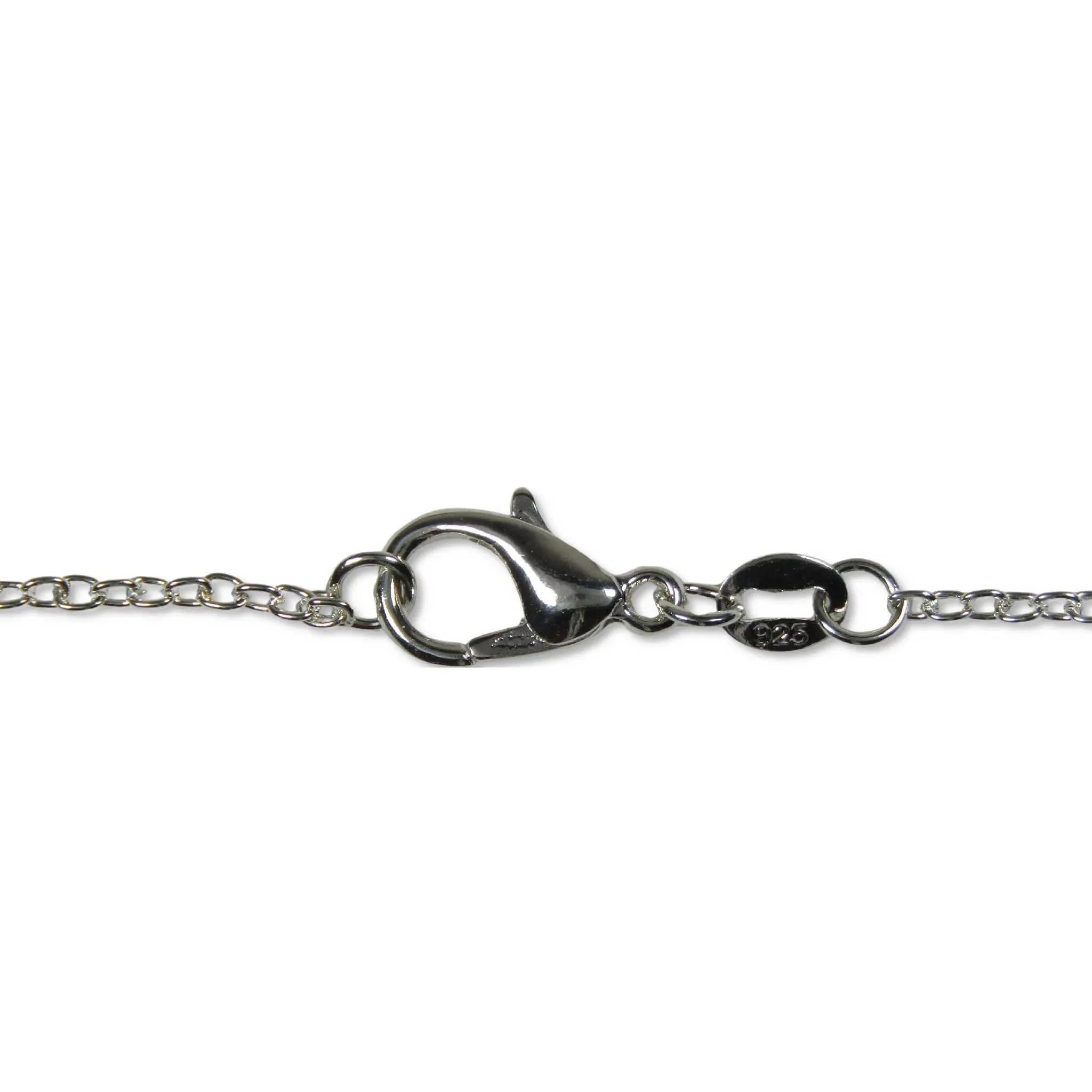 Daisy Floral Resin Necklace with Chain