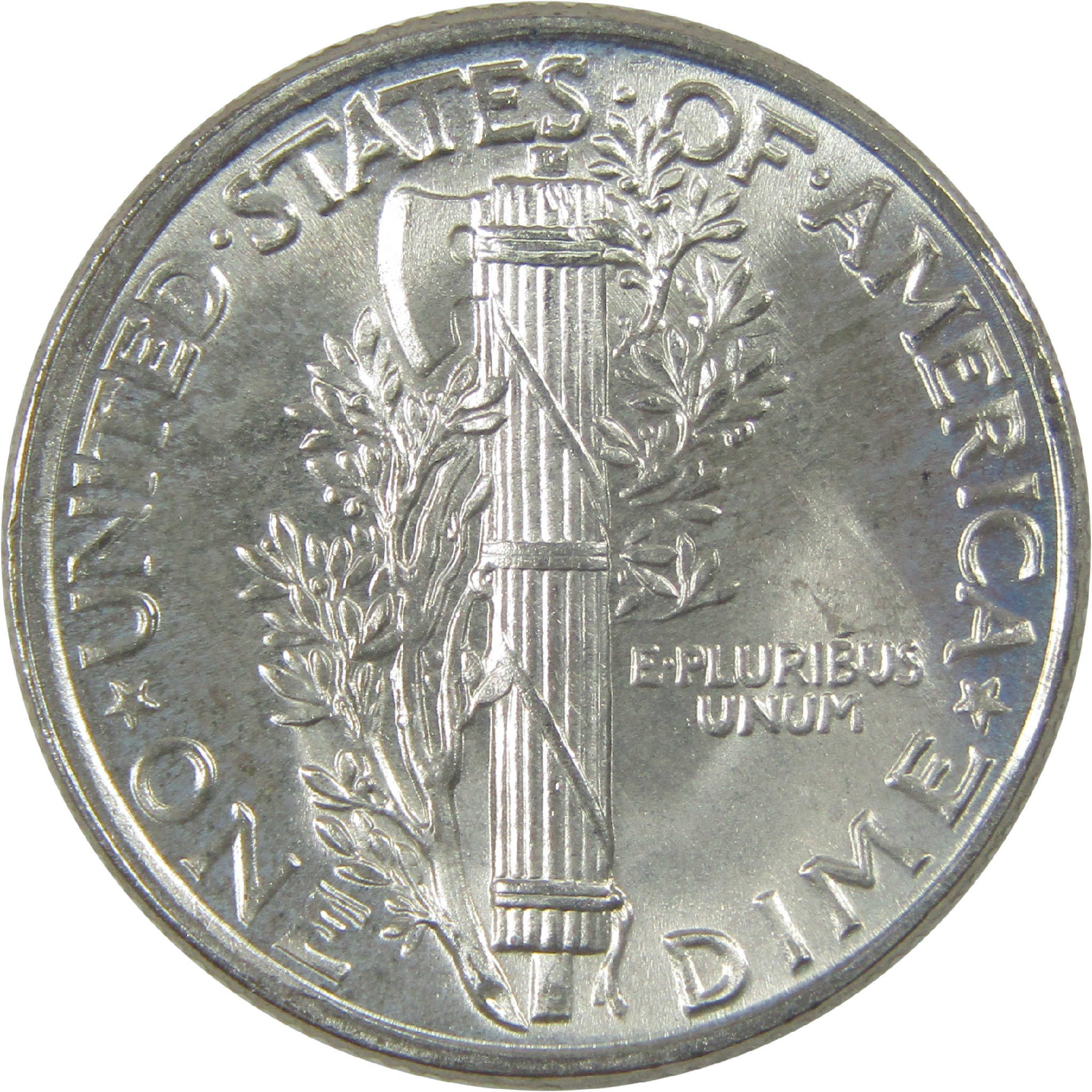 1944 Mercury Dime BU Very Choice Uncirculated Mint State Silver