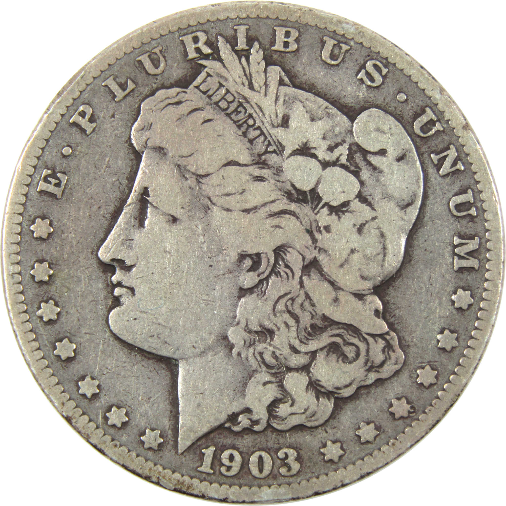 1903 S Morgan Dollar VG Very Good Silver $1 Coin SKU:I14923 - Morgan coin - Morgan silver dollar - Morgan silver dollar for sale - Profile Coins &amp; Collectibles