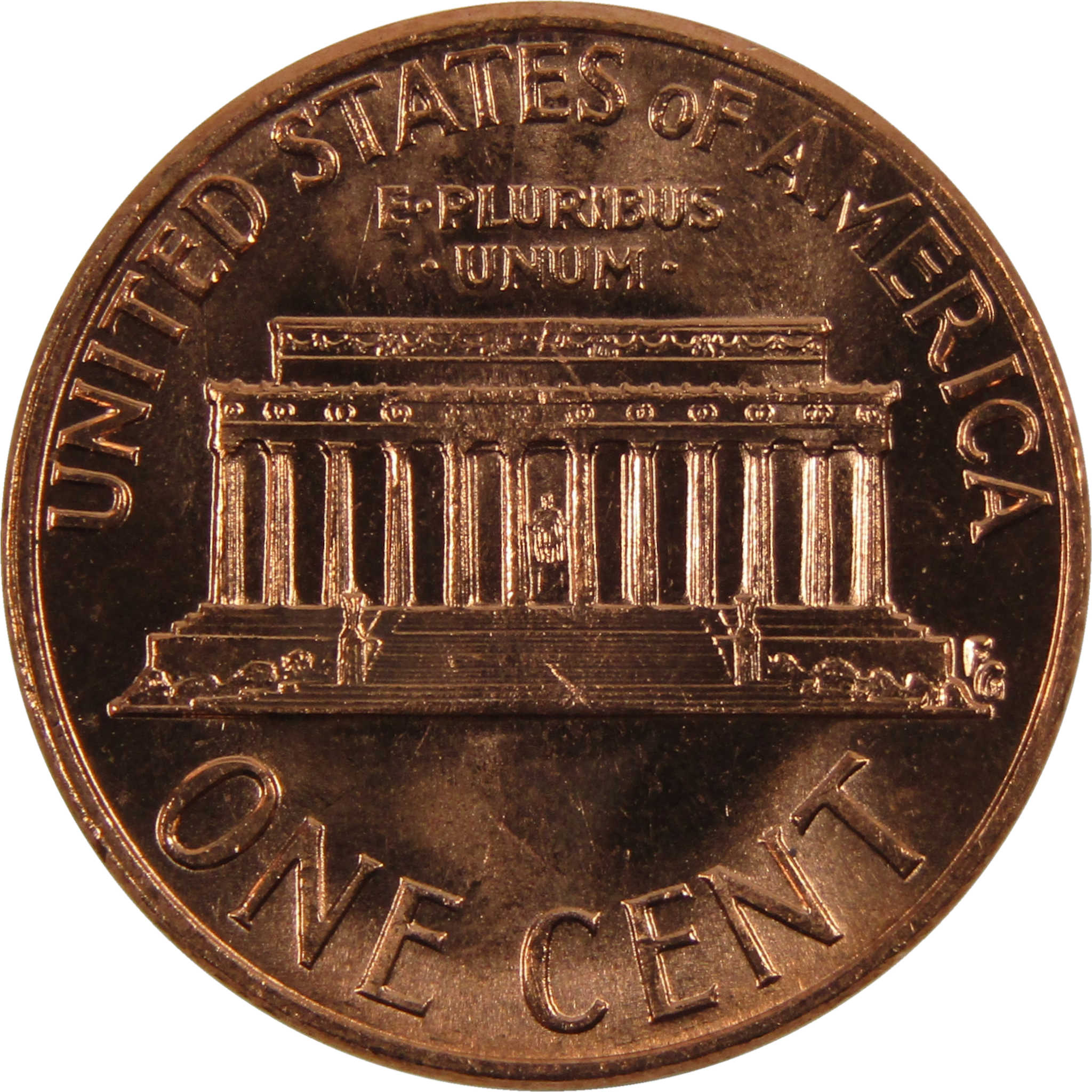 1973 D Lincoln Memorial Cent BU Uncirculated Penny 1c Coin