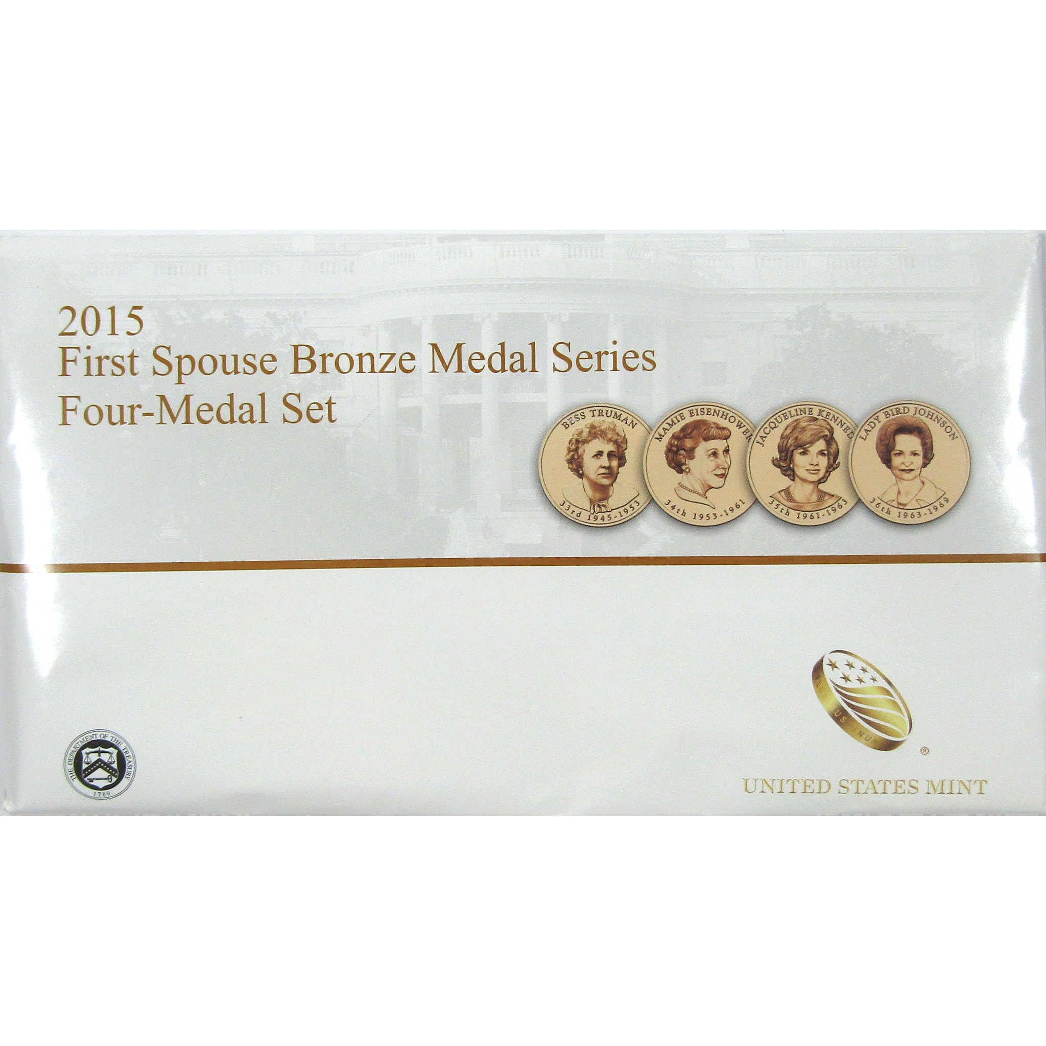 2015 First Spouse Bronze Medal Series 4 Piece Set SKU:CPC8985