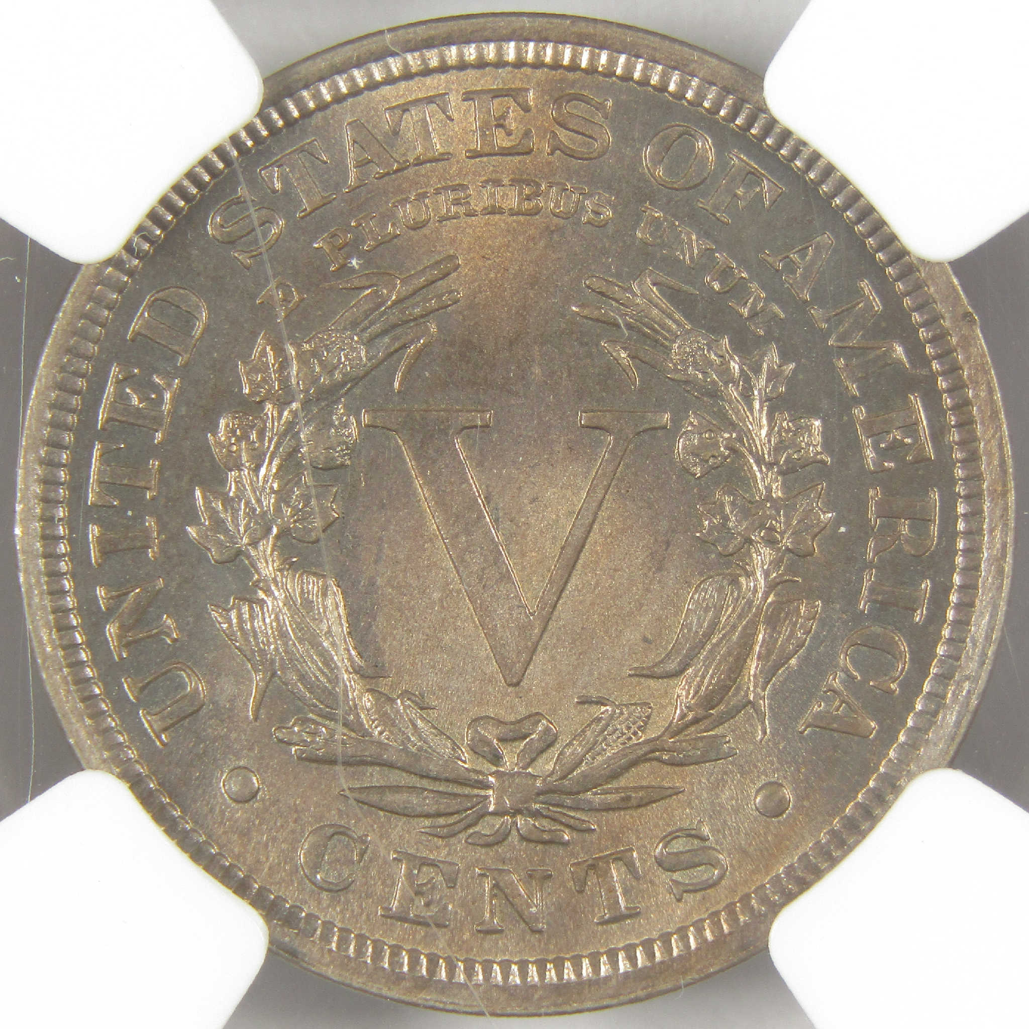 1910 Liberty Head V Nickel MS 65 NGC Uncirculated 5c Coin