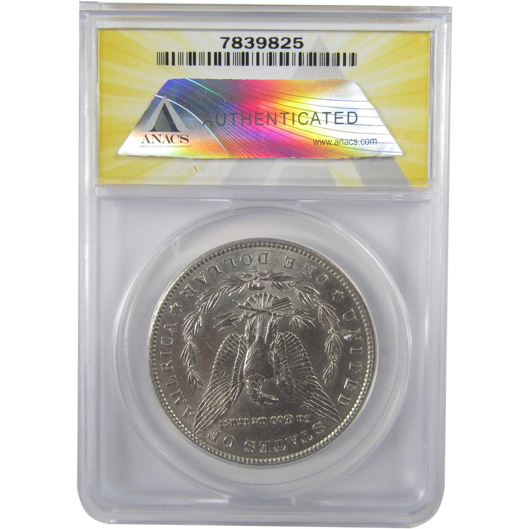 1900 S Morgan Silver Dollar AU 55 ANACS $1 Coin SKU:I25653 - Morgan coin - Morgan silver dollar - Morgan silver dollar for sale - Profile Coins &amp; Collectibles