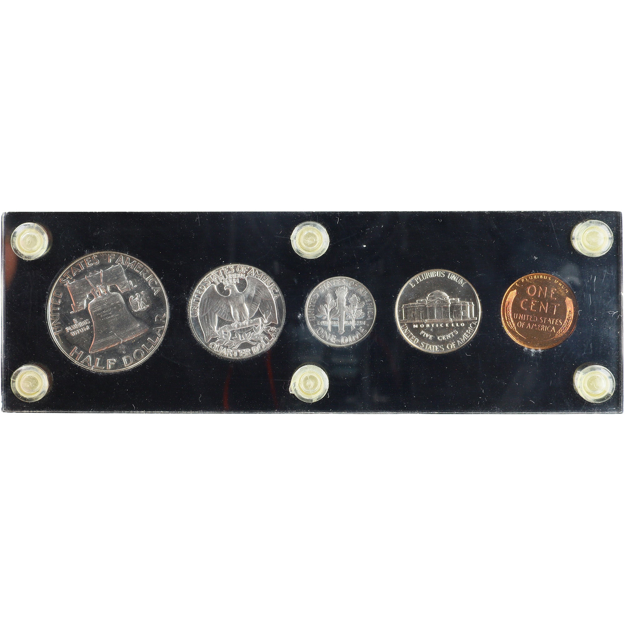 1951 U.S Mint Proof Set 5 Piece Silver Proof Set SKU:I11955