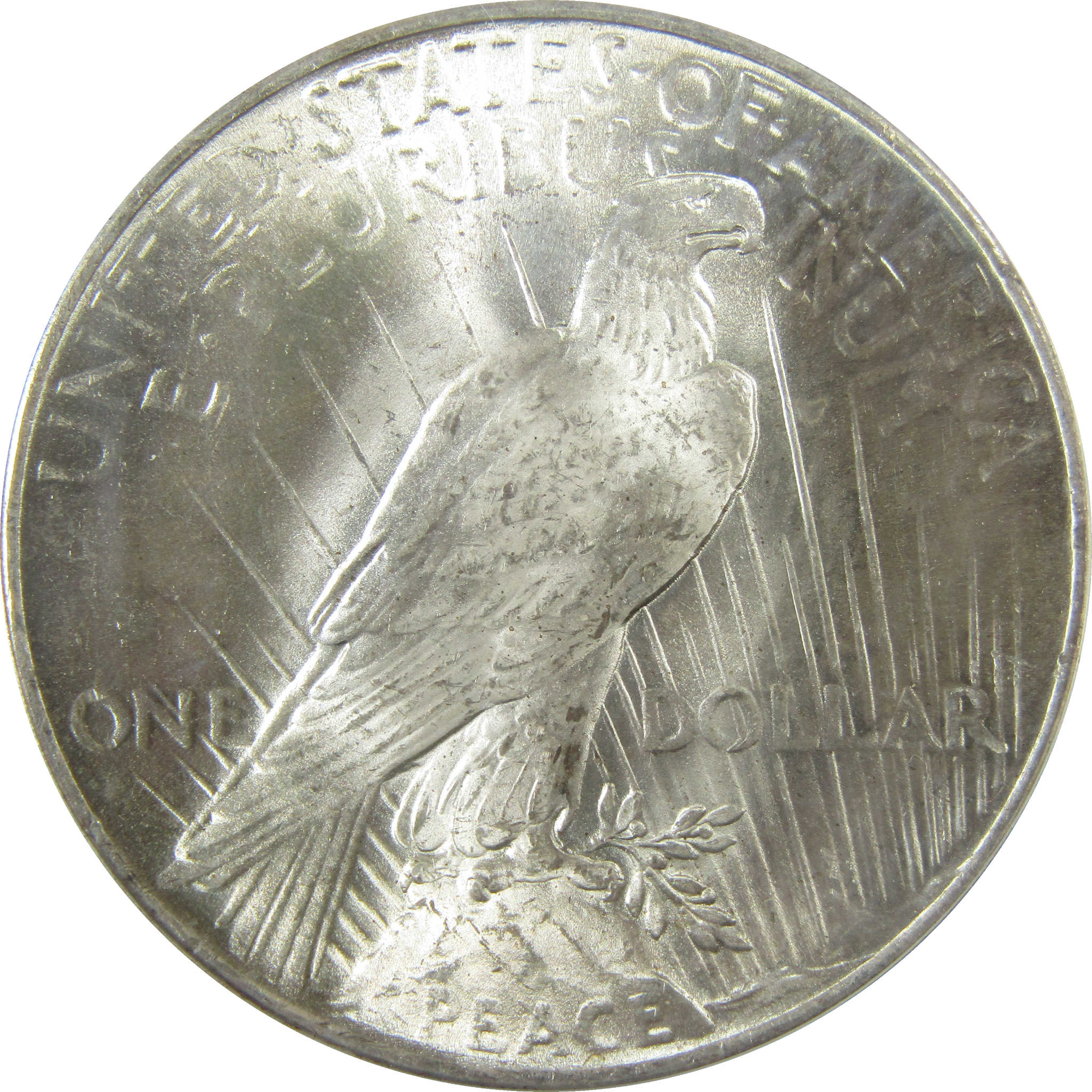 1925 Peace Silver Dollar MS 64 ANACS Uncirculated $1 Coin SKU:I28066