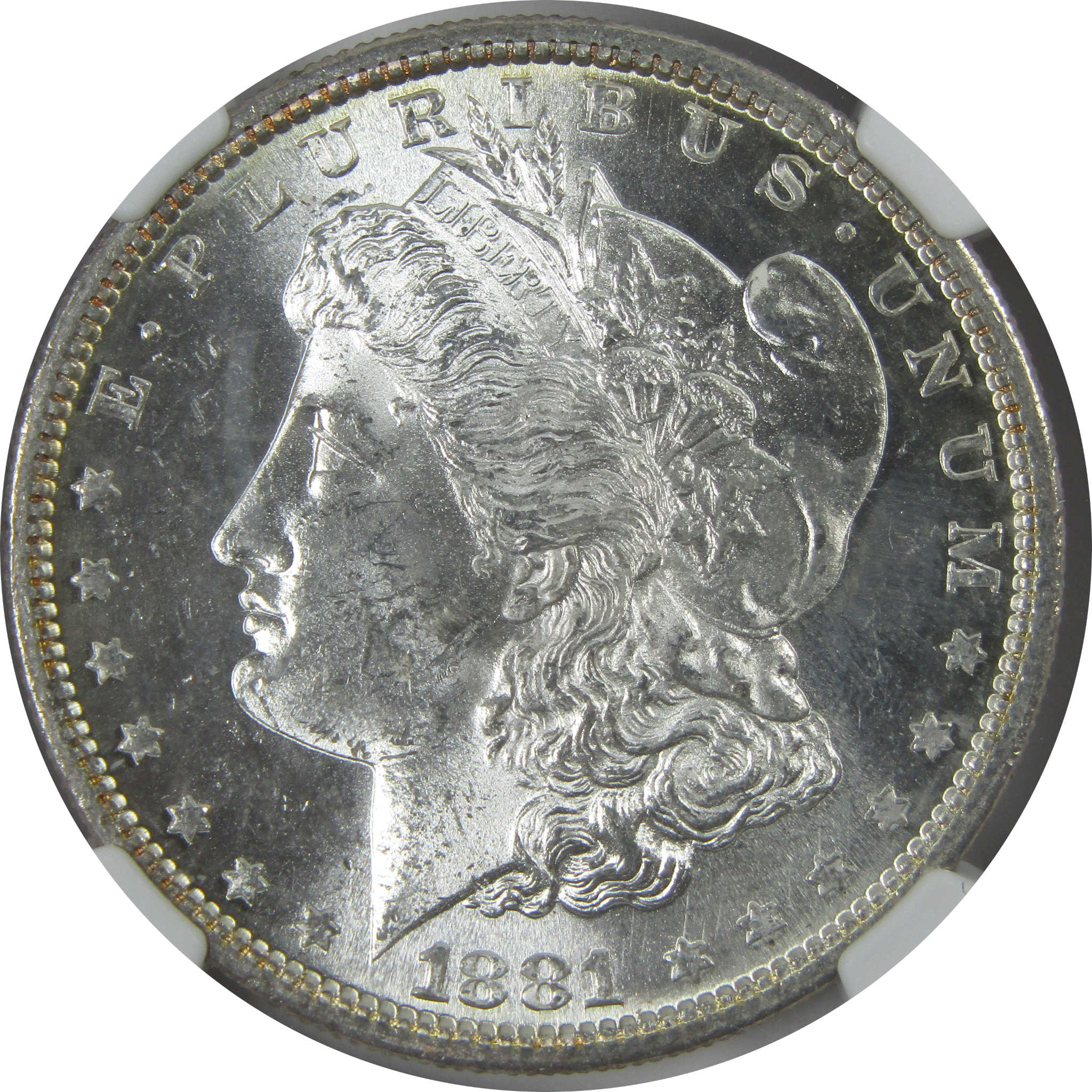 1881 S Morgan Dollar MS 63 NGC Silver $1 Uncirculated Coin SKU:I15766 - Morgan coin - Morgan silver dollar - Morgan silver dollar for sale - Profile Coins &amp; Collectibles