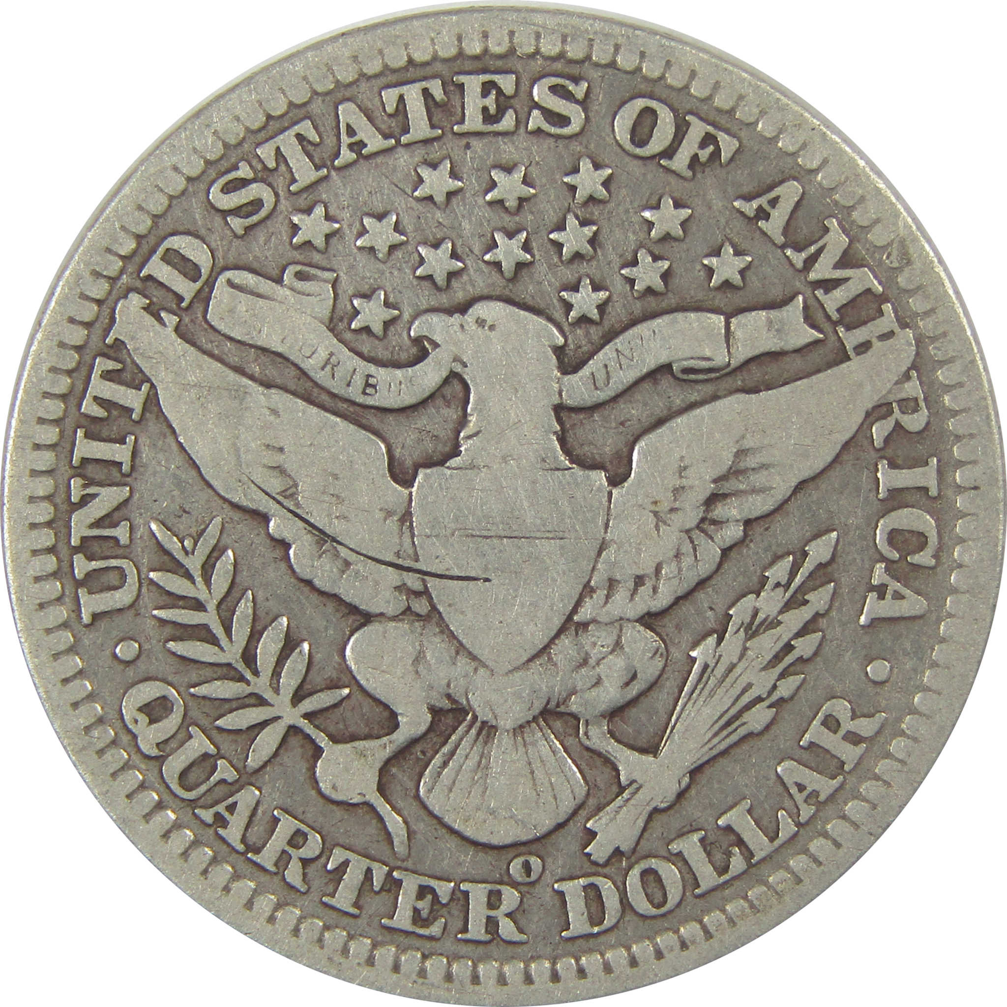 1905 O Barber Quarter G Good Silver 25c Coin SKU:I21822