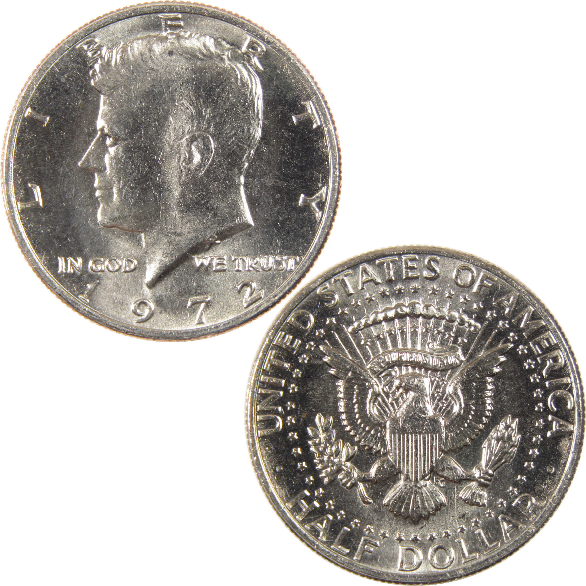 1972 Kennedy Half Dollar Uncirculated Clad 50c Coin