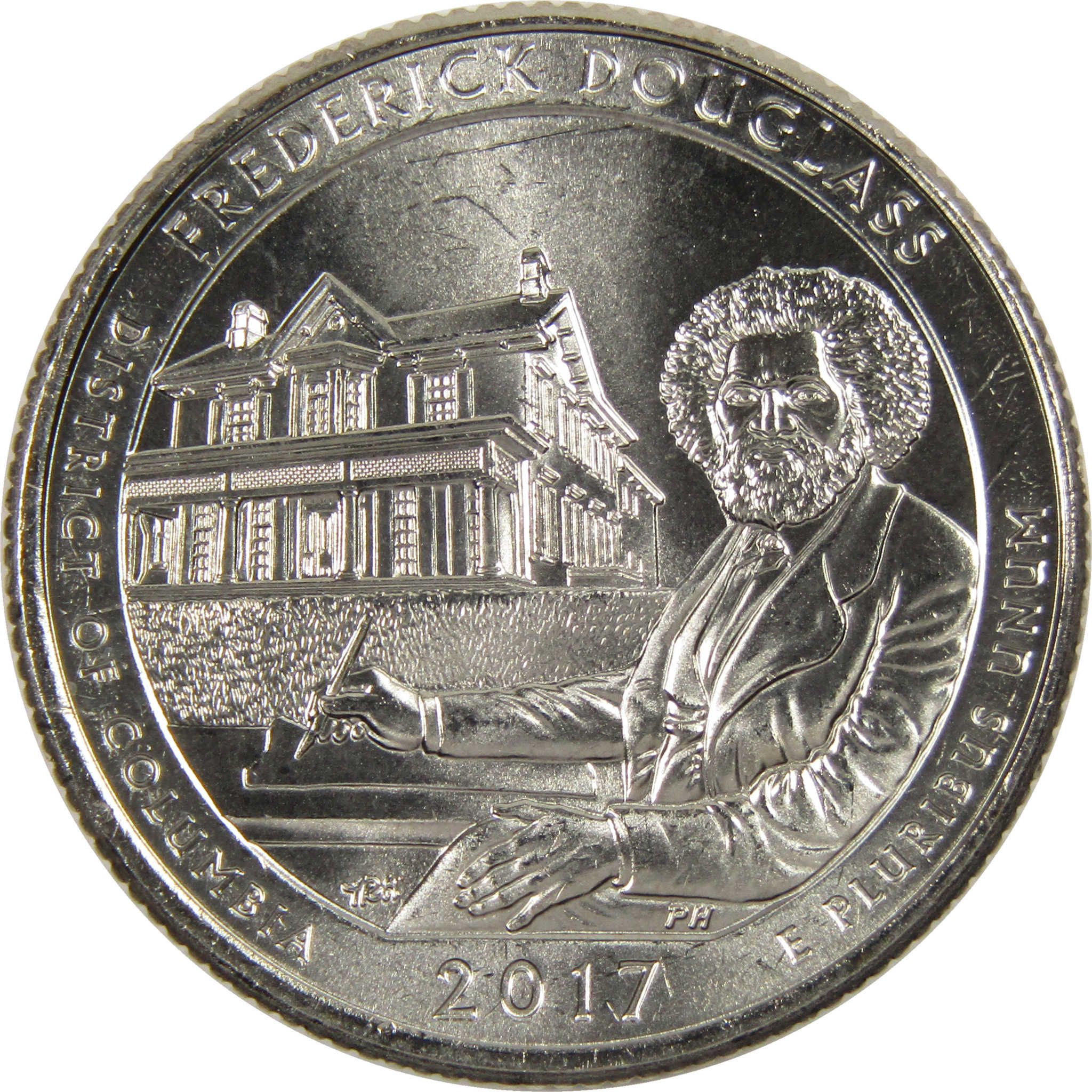 2017 P Frederick Douglass NHS National Park Quarter Uncirculated Clad