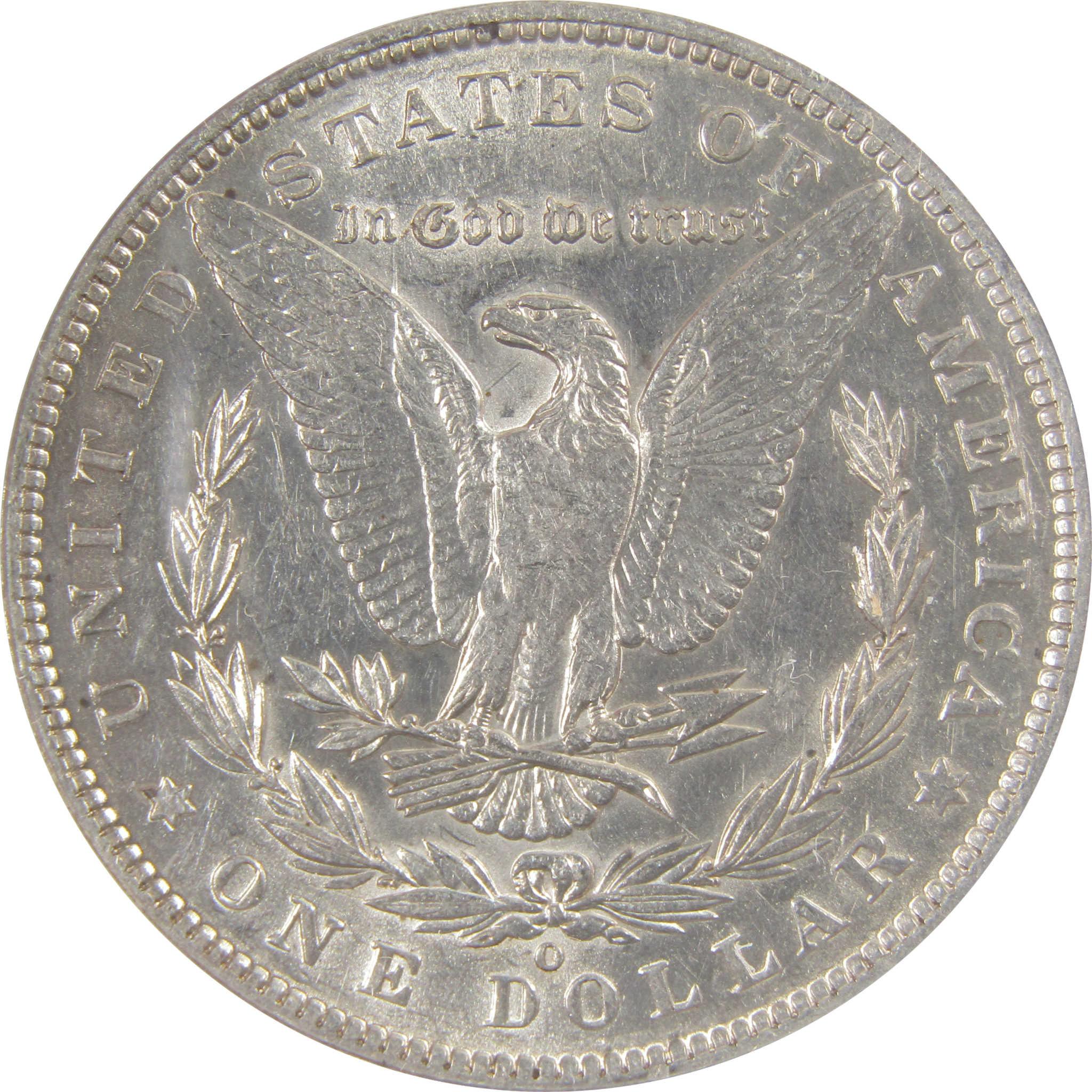 1889 O Morgan Silver Dollar AU 53 ANACS $1 Coin Collectible SKU:I24968 - Morgan coin - Morgan silver dollar - Morgan silver dollar for sale - Profile Coins &amp; Collectibles