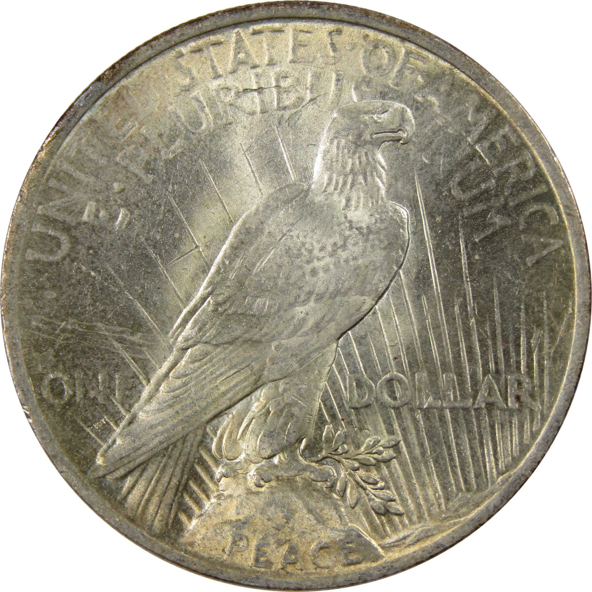 1923 Peace Dollar AU About Uncirculated 90% Silver $1 Coin SKU:I9873