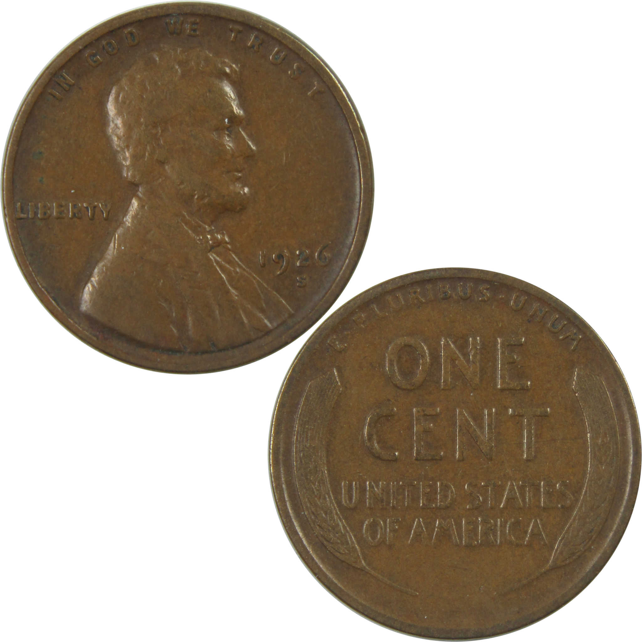 1916 S Lincoln Wheat Cent VF Very Fine Penny 1c Coin SKU:I15424