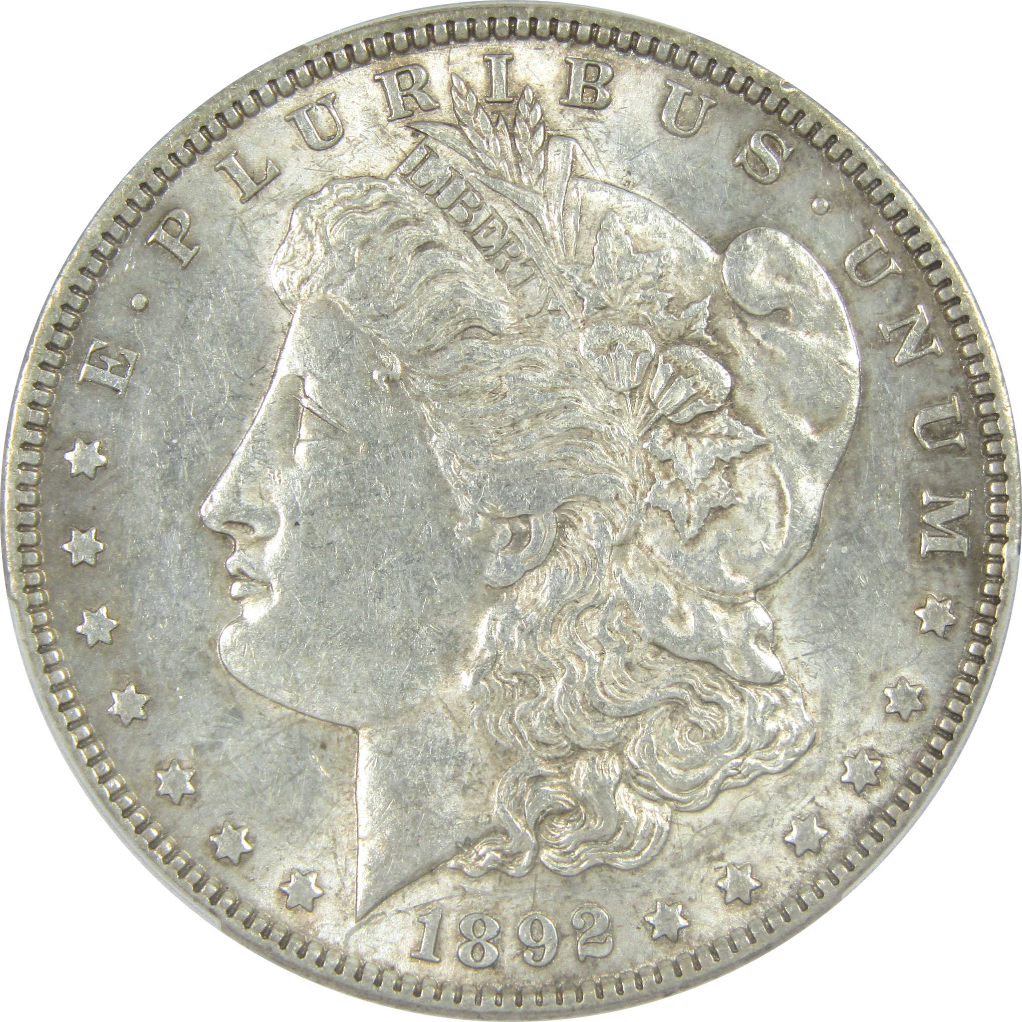 1892 Morgan Dollar AU 53 PCGS Silver $1 Coin SKU:I14306 - Morgan coin - Morgan silver dollar - Morgan silver dollar for sale - Profile Coins &amp; Collectibles