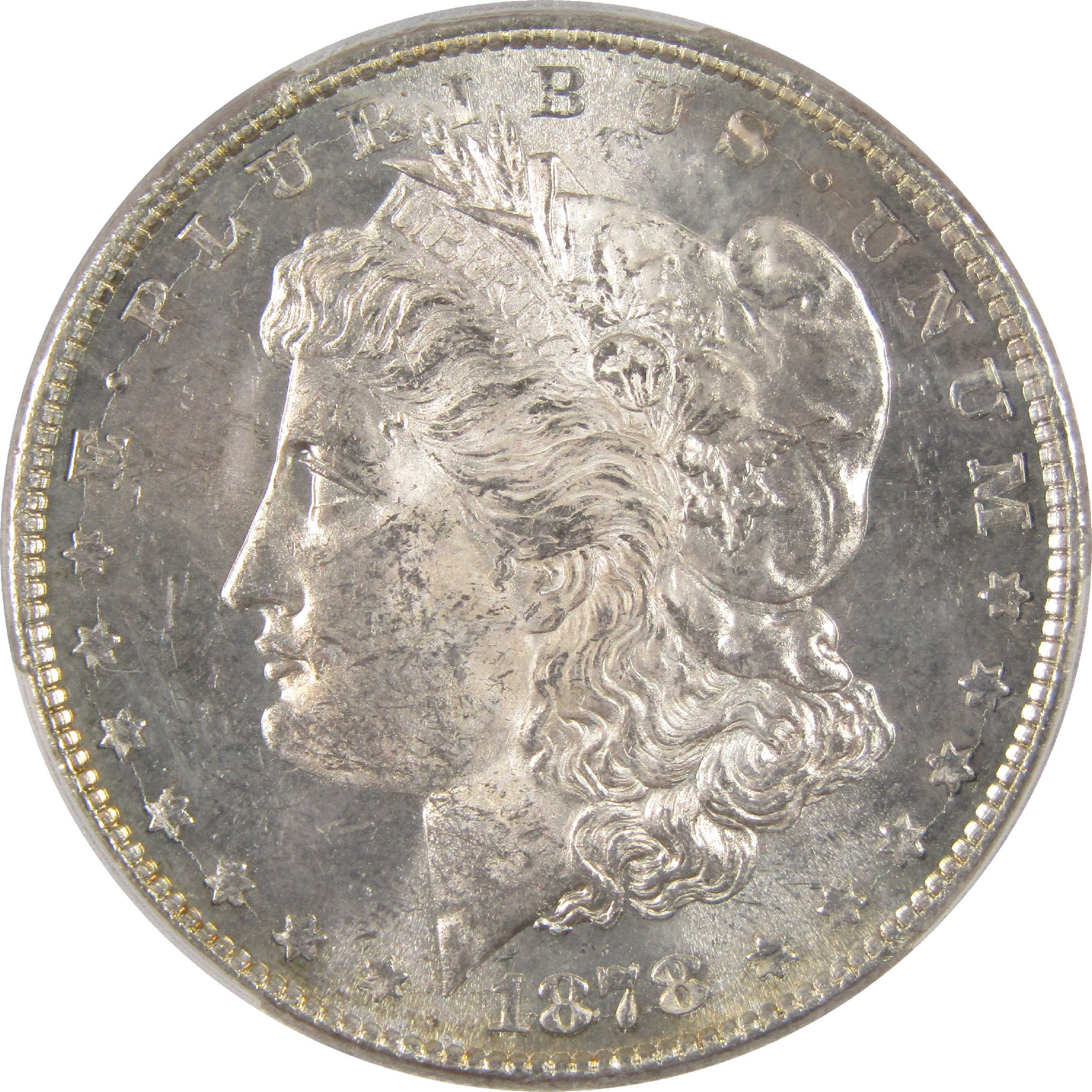 1878 8TF Morgan Dollar MS 63 PCGS Silver $1 Uncirculated SKU:I11320 - Morgan coin - Morgan silver dollar - Morgan silver dollar for sale - Profile Coins &amp; Collectibles