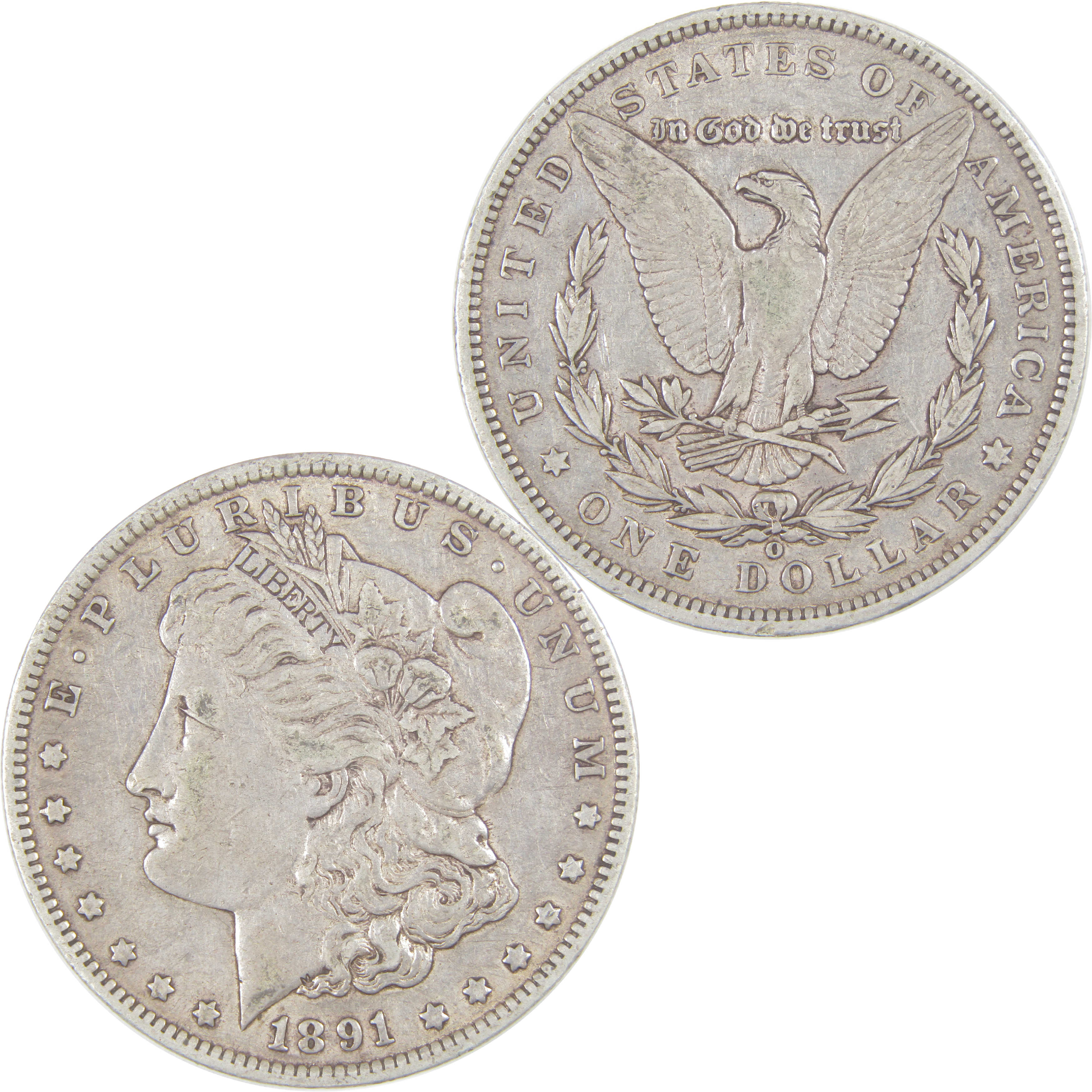 1891 O Morgan Dollar XF EF Extremely Fine Silver $1 Coin SKU:I16992 - Morgan coin - Morgan silver dollar - Morgan silver dollar for sale - Profile Coins &amp; Collectibles