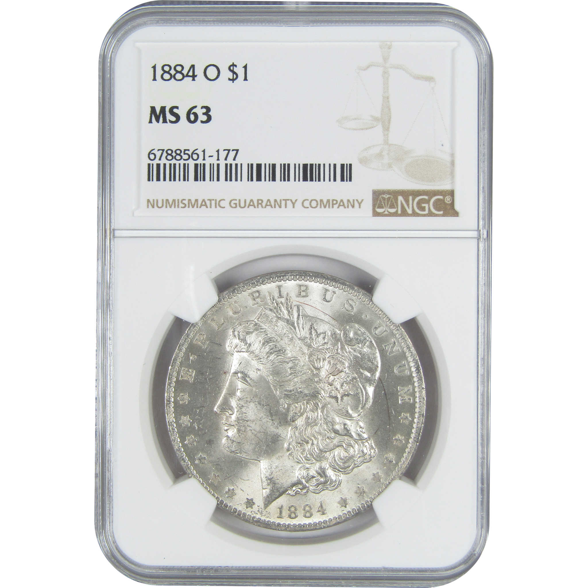 1884 O Morgan Dollar MS 63 NGC Silver $1 Uncirculated Coin SKU:I15673 - Morgan coin - Morgan silver dollar - Morgan silver dollar for sale - Profile Coins &amp; Collectibles