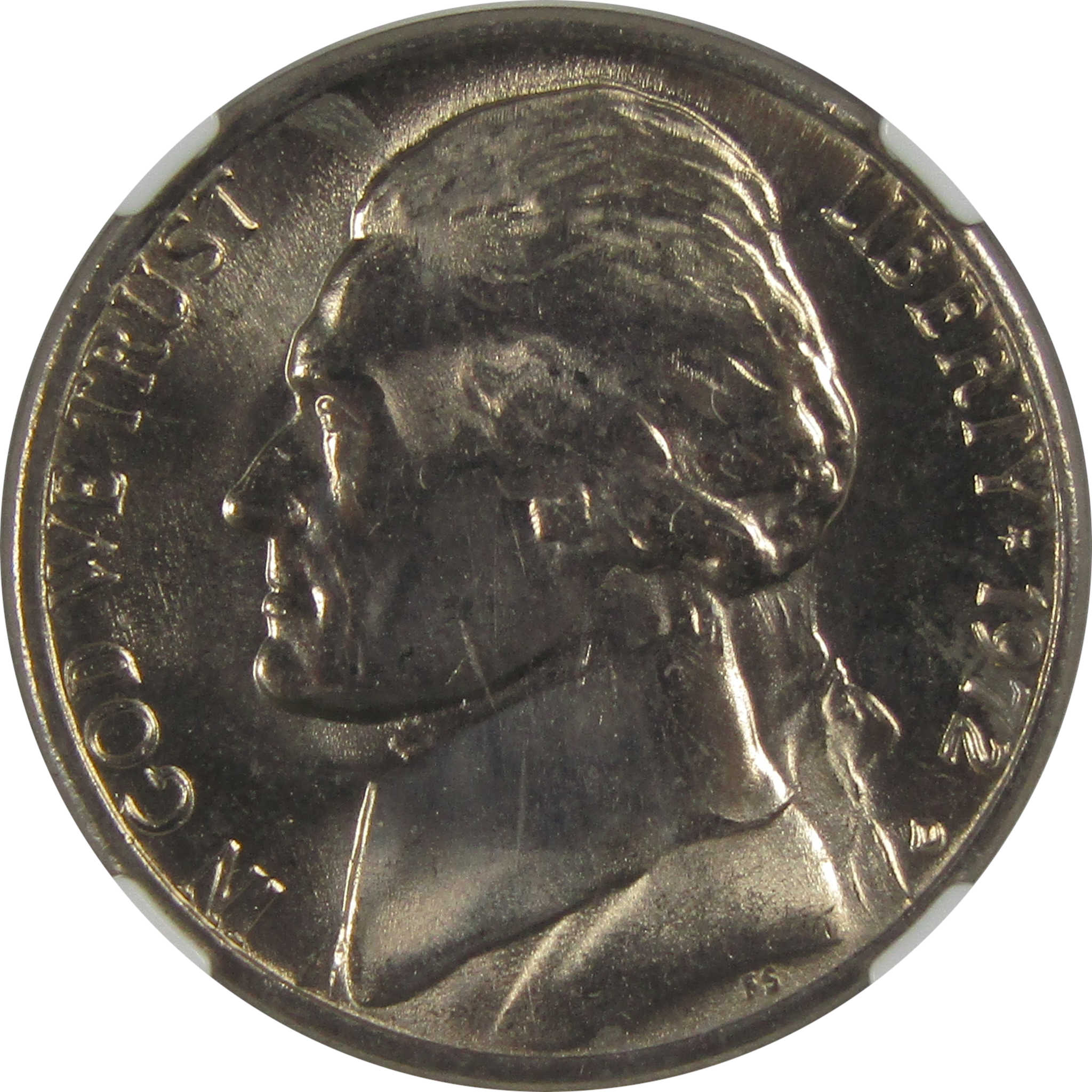 1972 D Jefferson Nickel MS 66 NGC Original Bag Fragment SKU:I23502