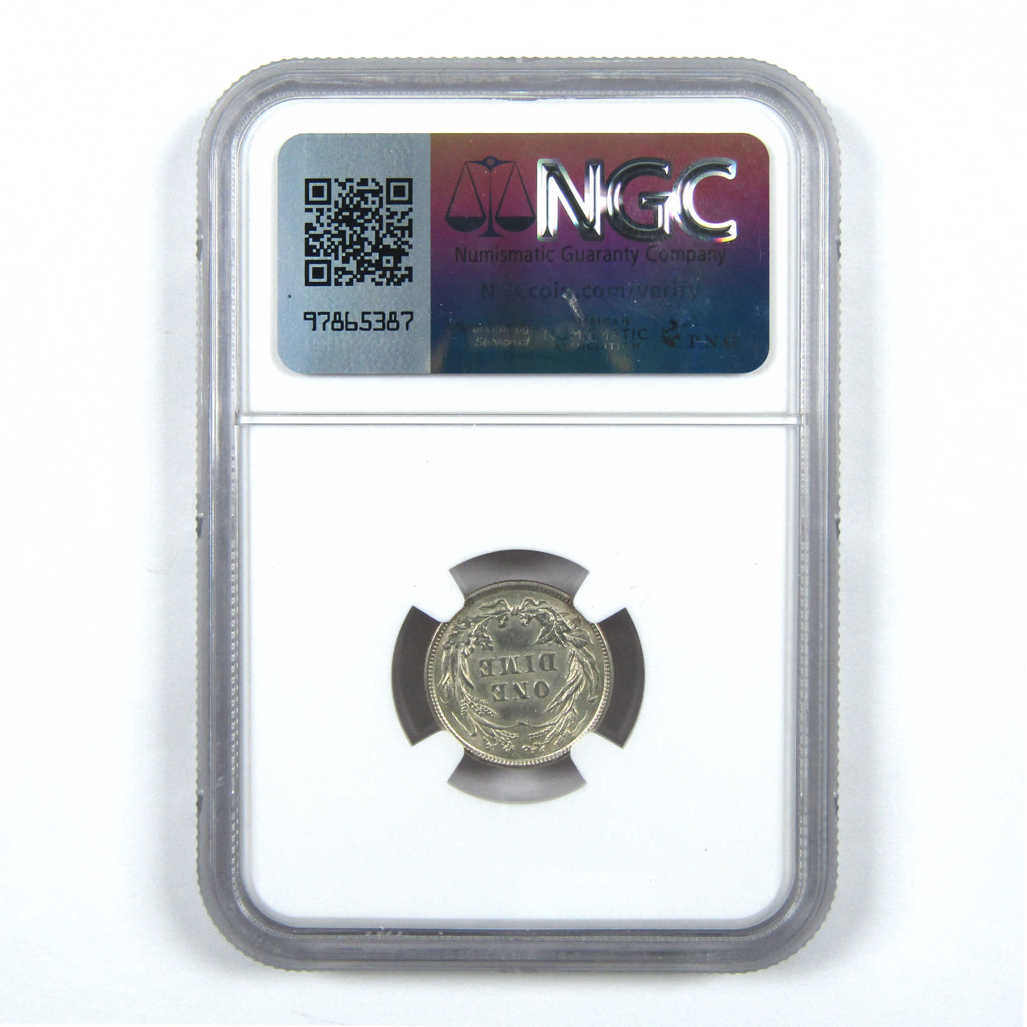 1901 Barber Dime Uncirculated Details NGC Silver 10c Coin SKU:I11797