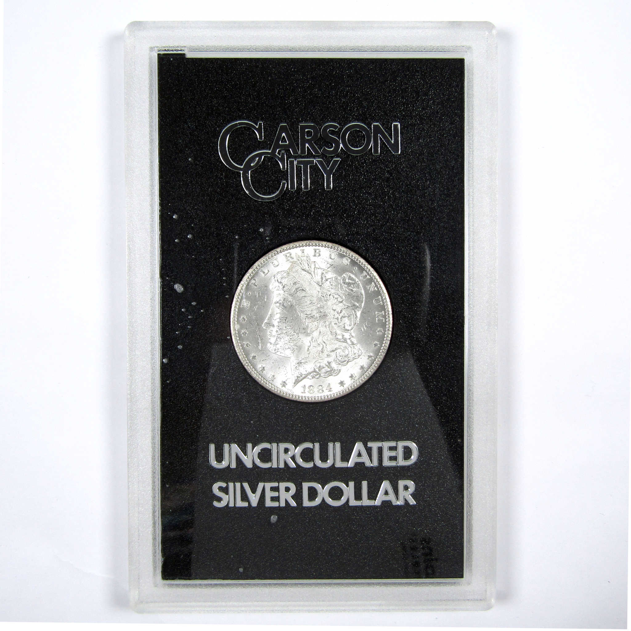 1884 CC GSA Morgan Dollar Uncirculated Silver $1 Coin OGP SKU:CPC7898 - Morgan coin - Morgan silver dollar - Morgan silver dollar for sale - Profile Coins &amp; Collectibles