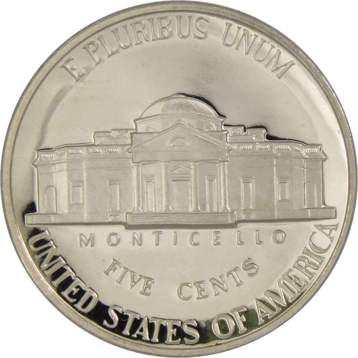 1993 S Jefferson Nickel Proof 5c Coin Collectible