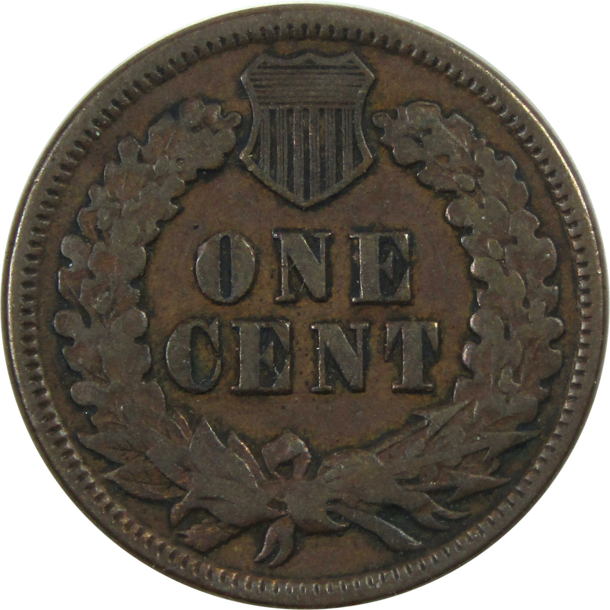 1875 Indian Head Cent VF Very Fine Penny 1c Coin SKU:I14237