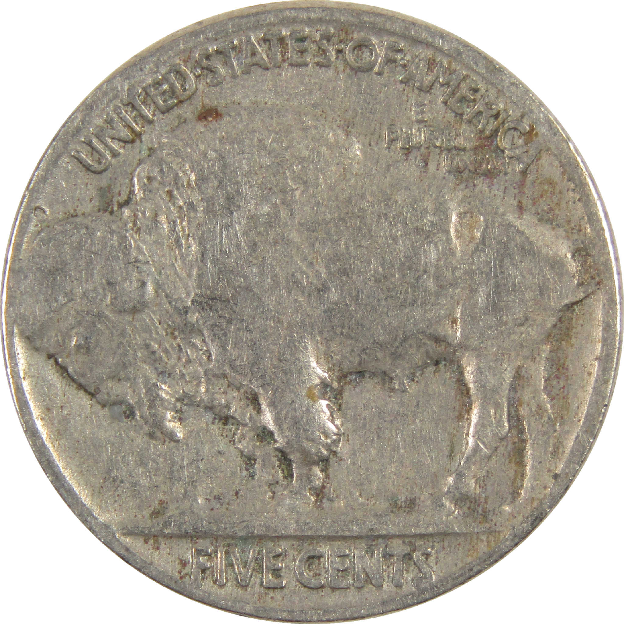 1934 Indian Head Buffalo Nickel G Good 5c Coin