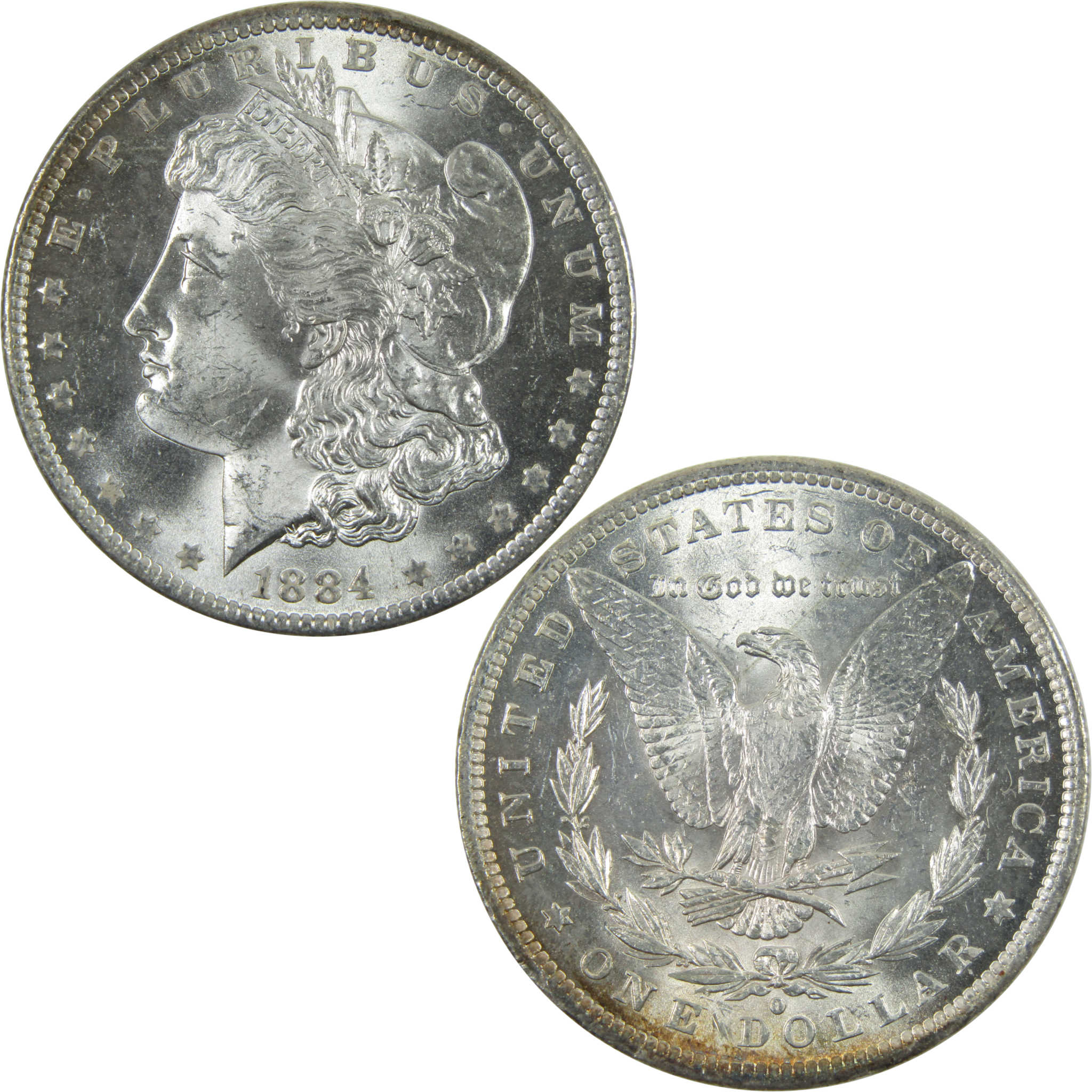 1884 O Morgan Dollar Uncirculated Silver $1 Coin SKU:I14450 - Morgan coin - Morgan silver dollar - Morgan silver dollar for sale - Profile Coins &amp; Collectibles