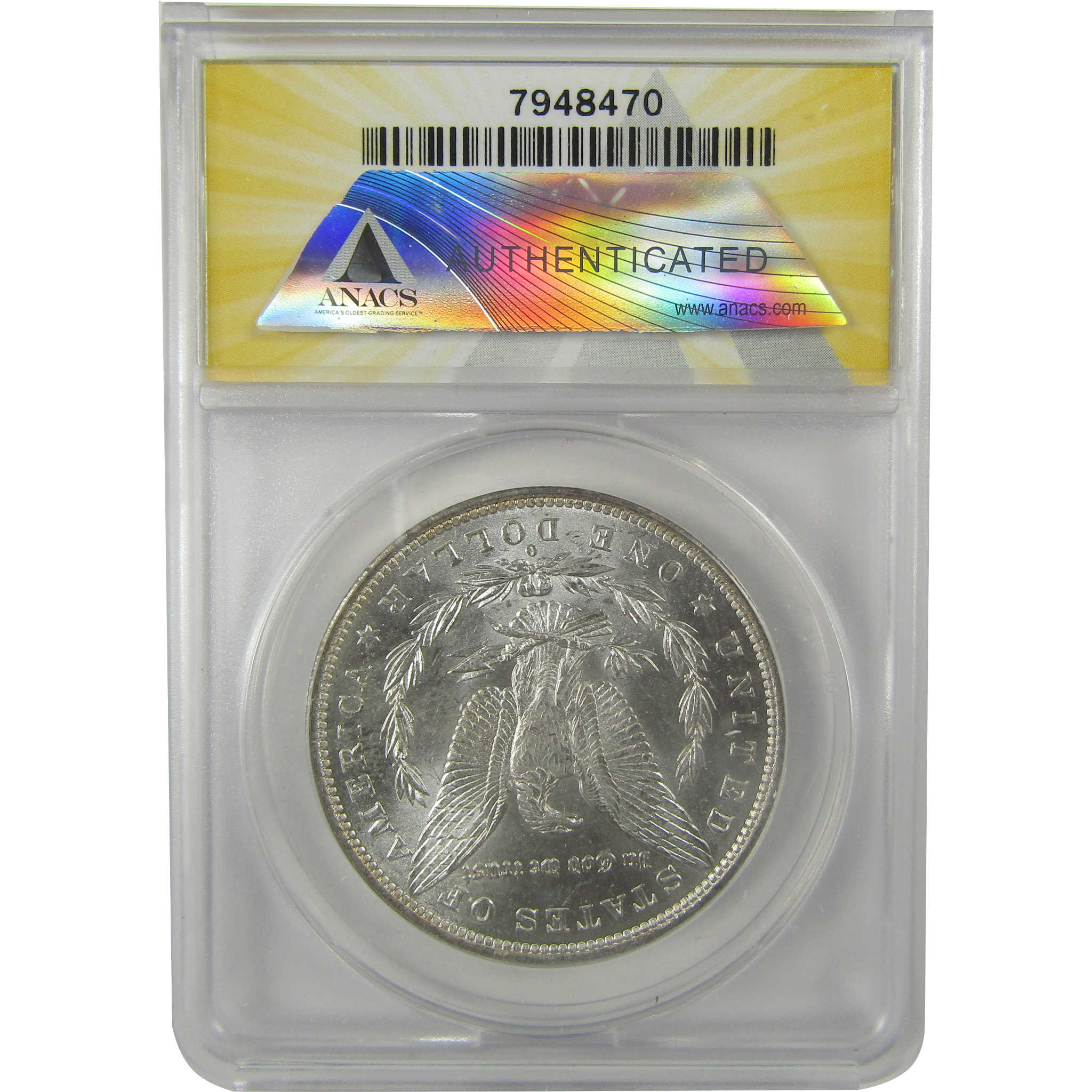 1882 O/S VAM-4 Recessed Top 100 Morgan Dollar MS 63 ANACS SKU:I21938 - Morgan coin - Morgan silver dollar - Morgan silver dollar for sale - Profile Coins &amp; Collectibles