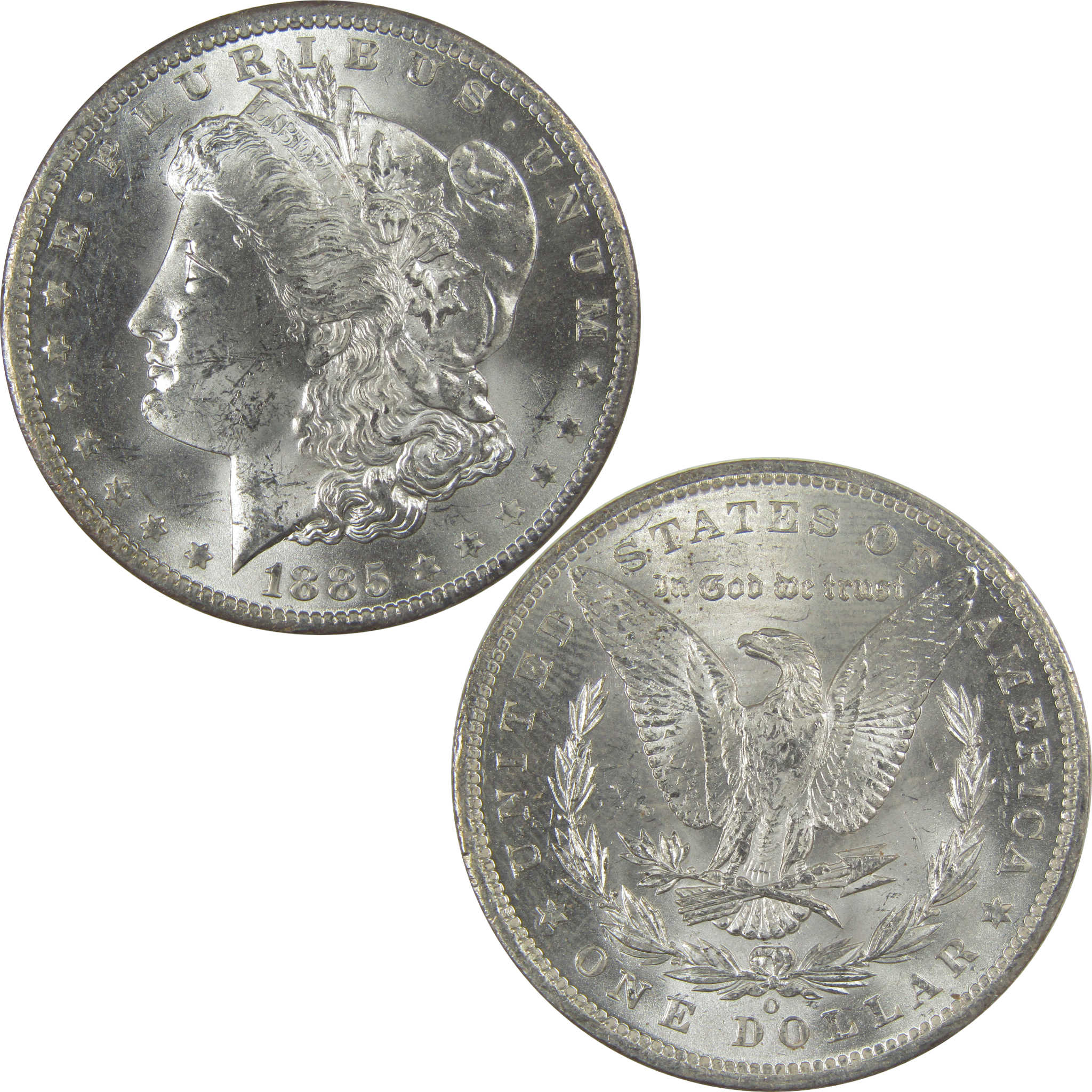 1885 O Morgan Dollar Uncirculated Silver $1 Coin SKU:CPC1126 - Morgan coin - Morgan silver dollar - Morgan silver dollar for sale - Profile Coins &amp; Collectibles