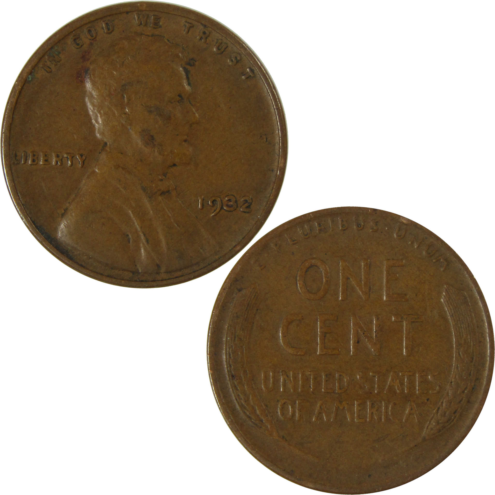 1932 Lincoln Wheat Cent VF Very Fine Penny 1c Coin SKU:I26773