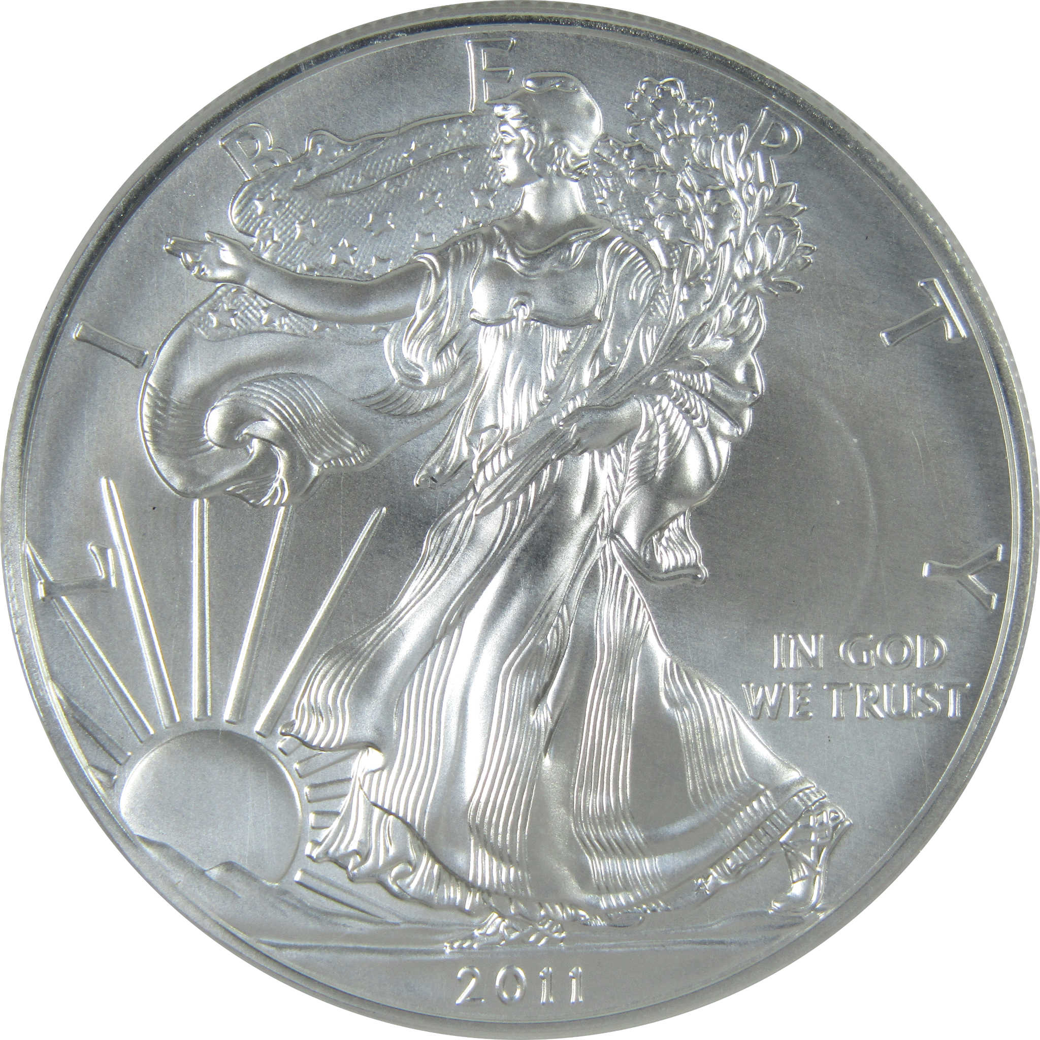 2011 W American Silver Eagle SP 70 ANACS $1 First Day SKU:CPC8043