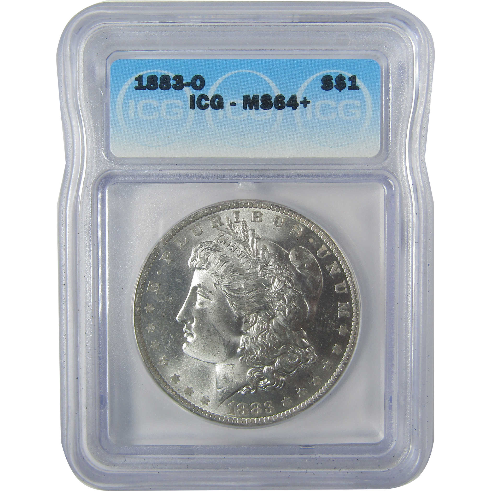 1883 O Morgan Dollar MS 64+ ICG Silver Uncirculated $1 Coin SKU:CP39 - Morgan coin - Morgan silver dollar - Morgan silver dollar for sale - Profile Coins &amp; Collectibles