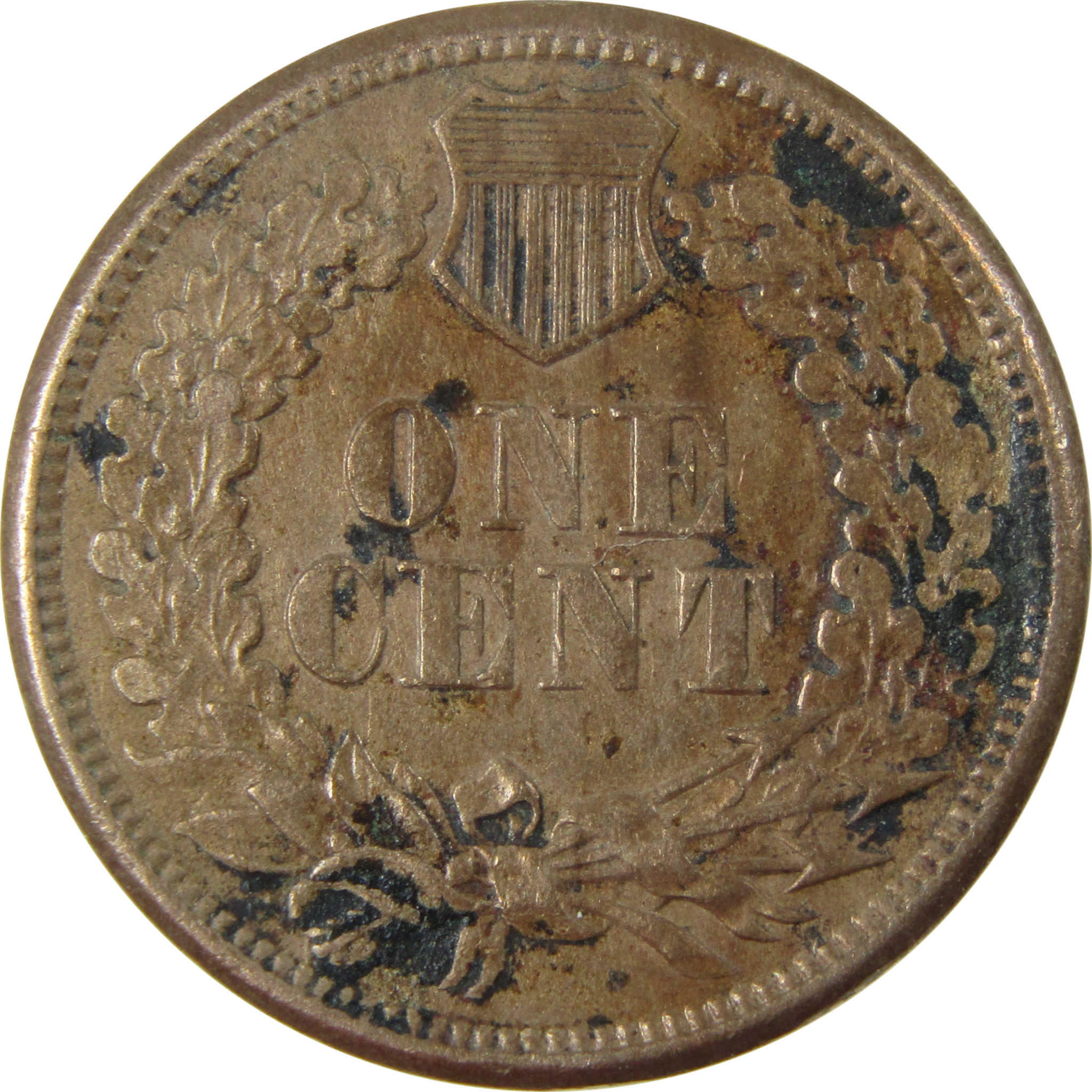1860 Indian Head Cent XF EF Extremely Fine Details Penny SKU:CP1232