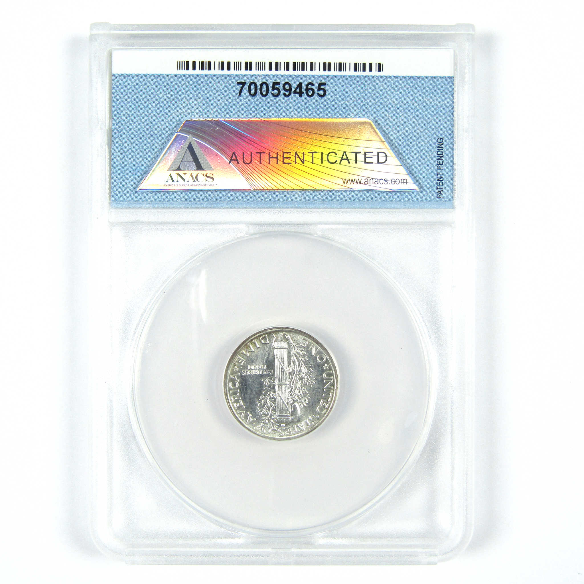 1941 S Mercury Dime MS 65 FSB ANACS Silver 10c SKU:I15022