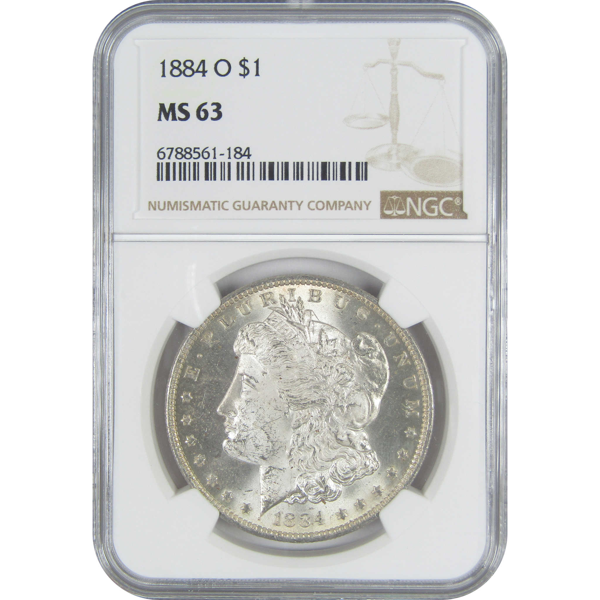 1884 O Morgan Dollar MS 63 NGC Silver $1 Uncirculated Coin SKU:I15671 - Morgan coin - Morgan silver dollar - Morgan silver dollar for sale - Profile Coins &amp; Collectibles