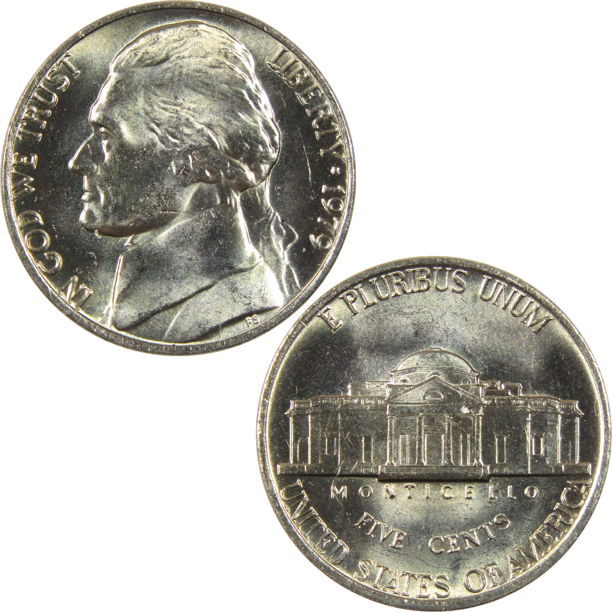 1979 Jefferson Nickel BU Uncirculated 5c Coin