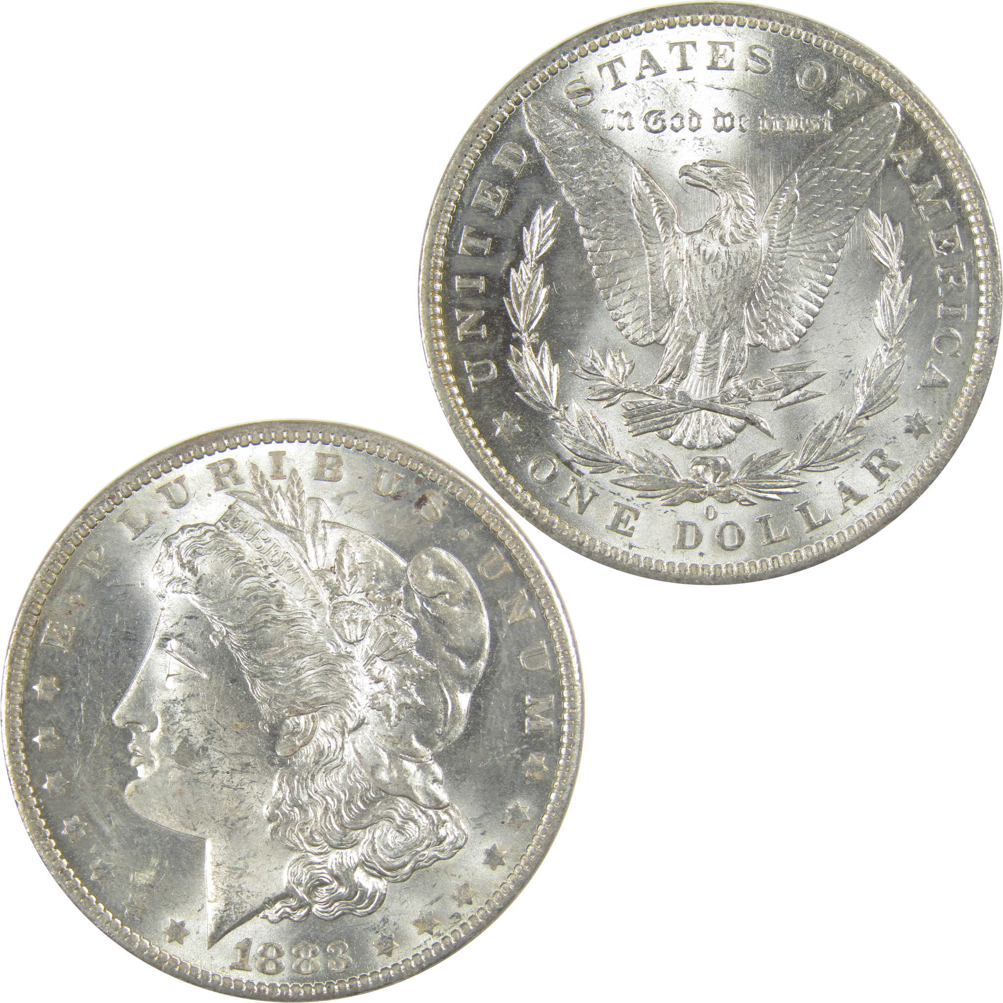 1883 O Morgan Dollar Uncirculated Details Silver $1 Coin SKU:I19567 - Morgan coin - Morgan silver dollar - Morgan silver dollar for sale - Profile Coins &amp; Collectibles