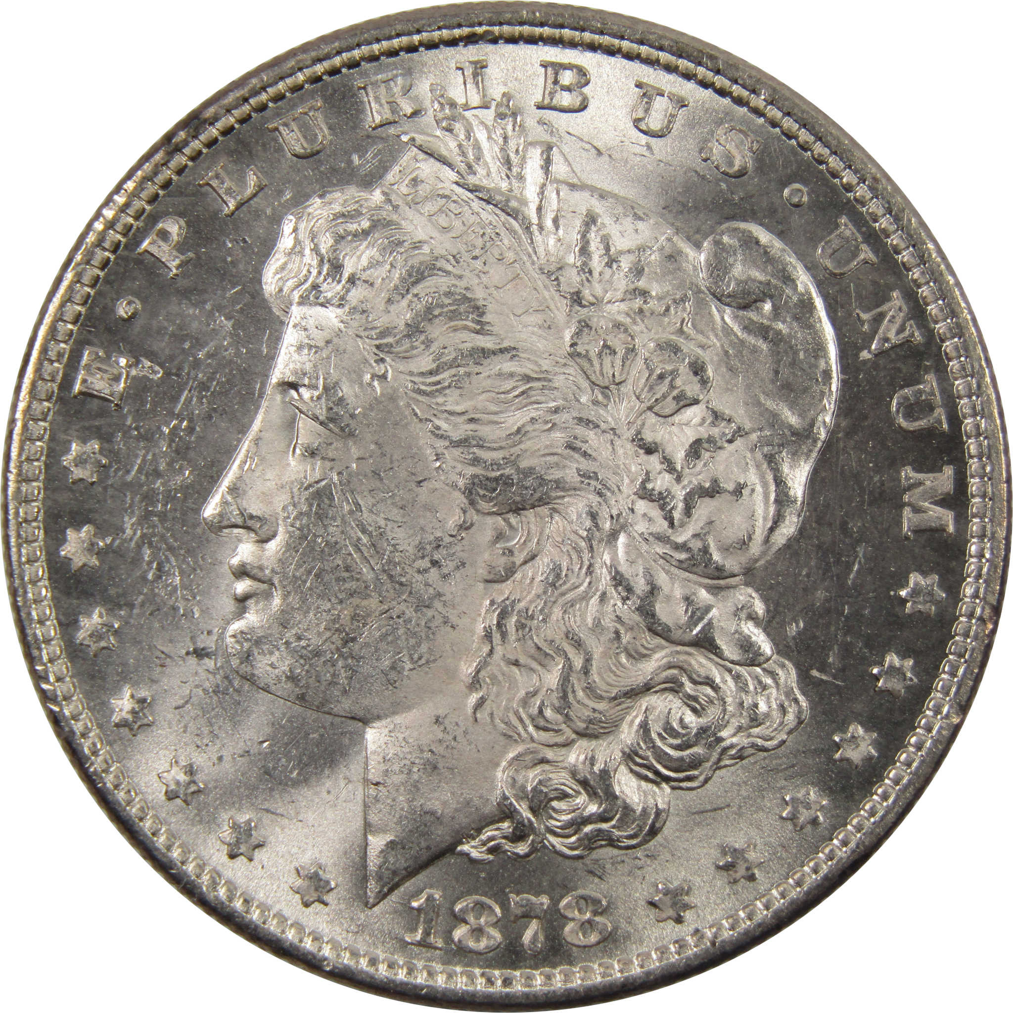 1878 8TF Morgan Dollar BU Uncirculated Silver $1 Coin SKU:I10213 - Morgan coin - Morgan silver dollar - Morgan silver dollar for sale - Profile Coins &amp; Collectibles