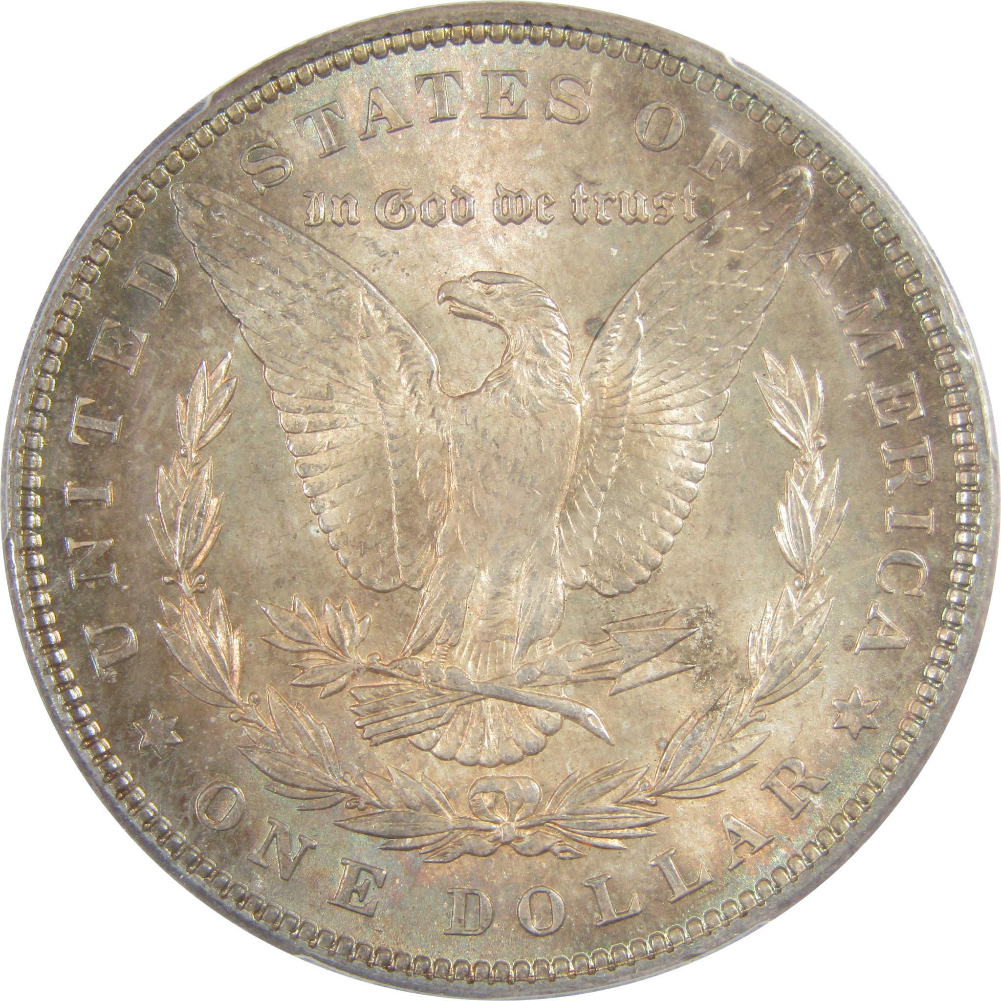 1898 Morgan Dollar MS 63 PCGS Silver Uncirculated Toned SKU:I21017