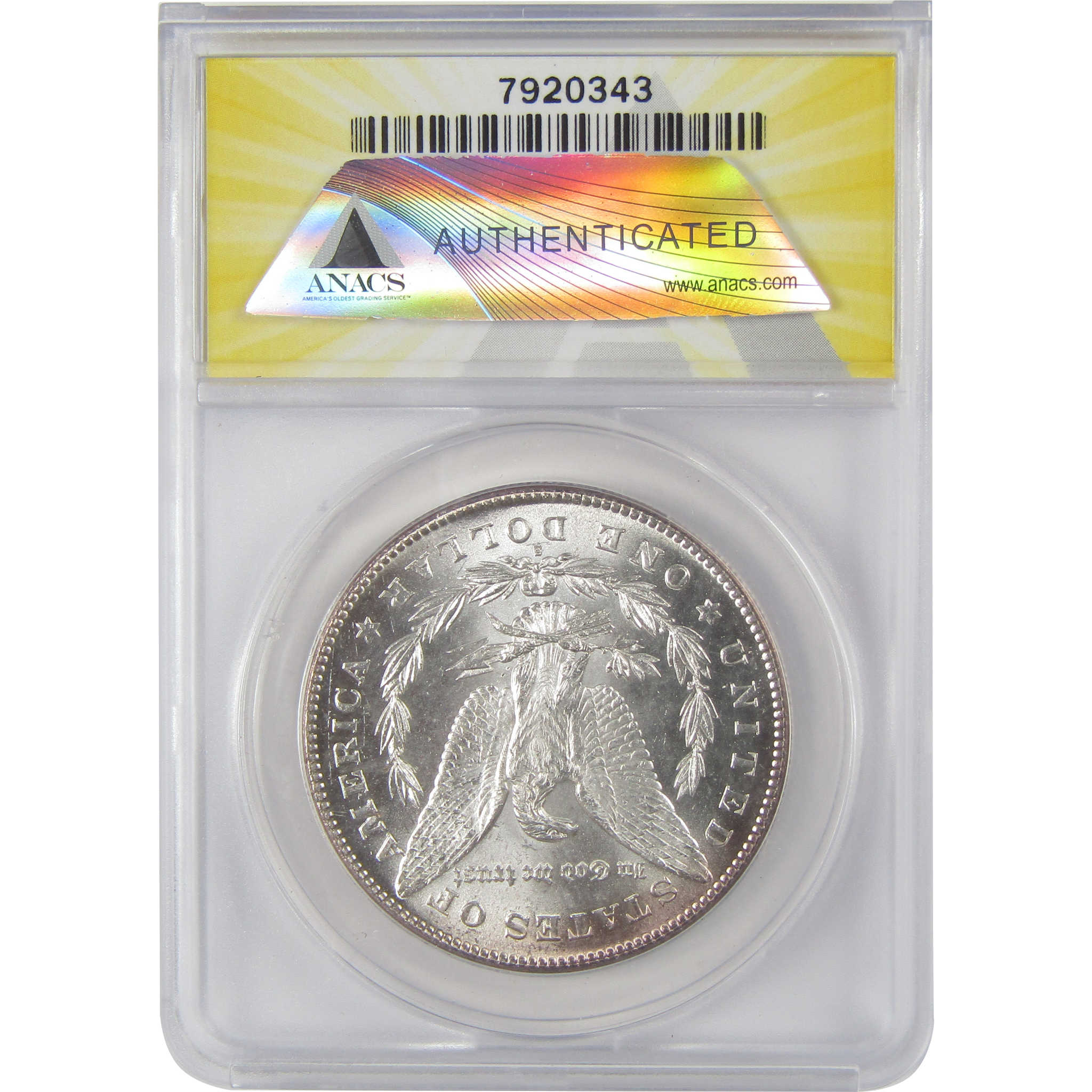 1878 S Morgan Dollar MS 64 ANACS Silver Uncirculated $1 Coin SKU:CP115 - Morgan coin - Morgan silver dollar - Morgan silver dollar for sale - Profile Coins &amp; Collectibles