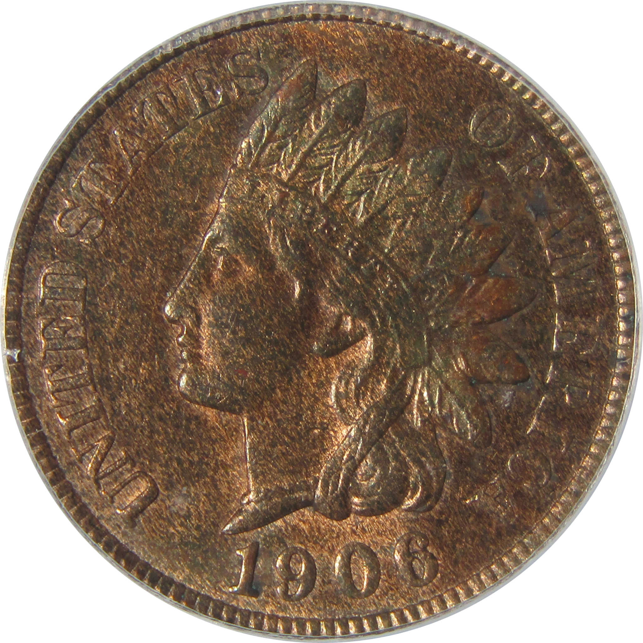 1906 Indian Head Cent MS 64 BN ICG Penny Uncirculated SKU:I22961