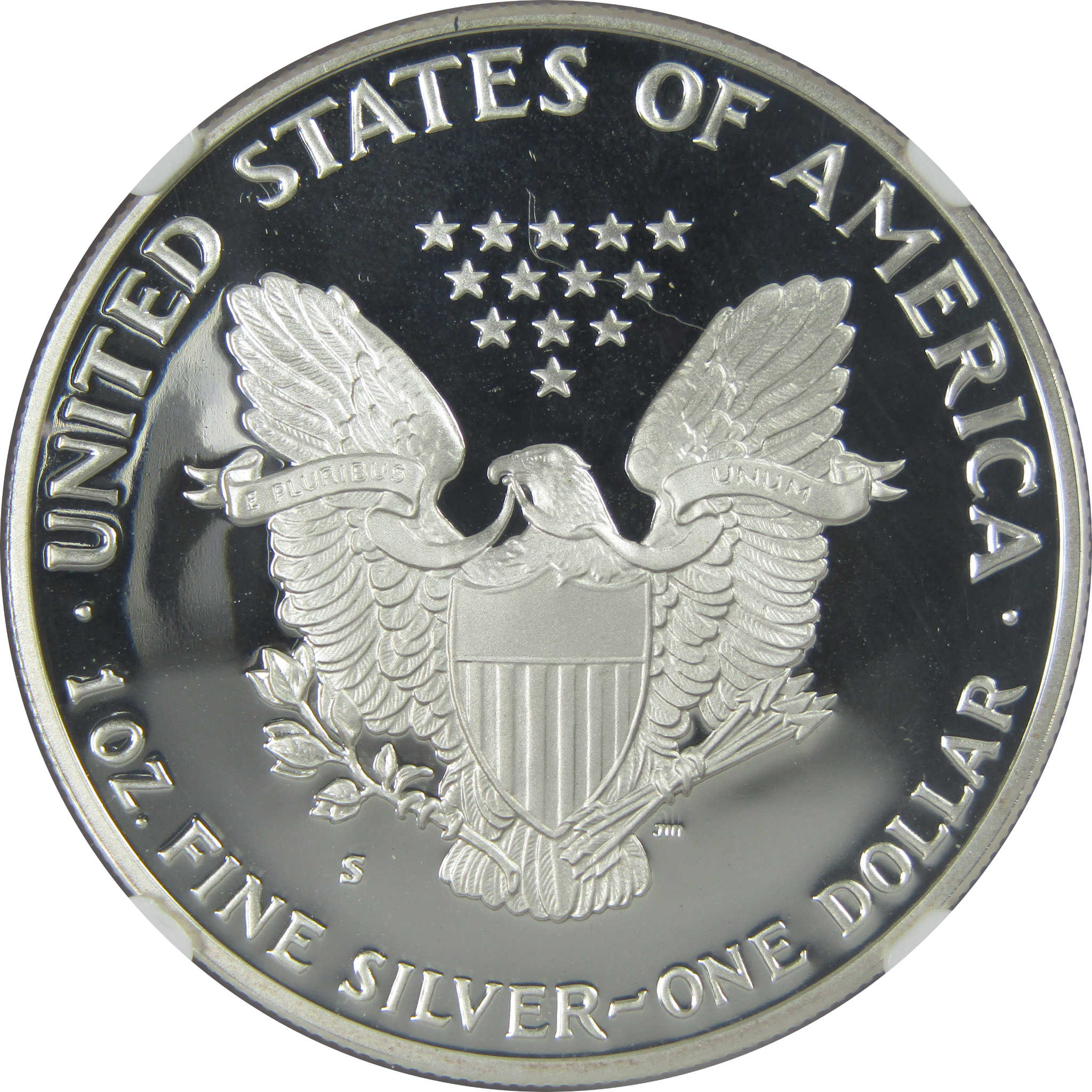 1987 S American Eagle $1 PF 69 UCAM NGC 1 oz .999 Silver SKU:CPC9510