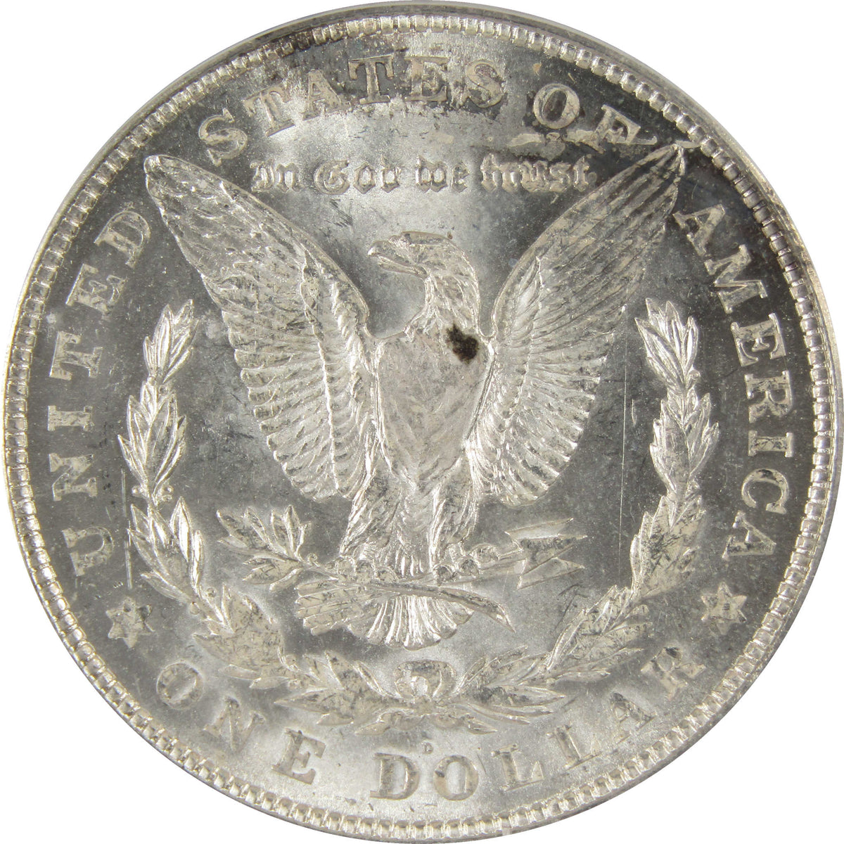 1921 D Morgan Silver Dollar MS 63 ICG Uncirculated $1 Coin SKU:I29173