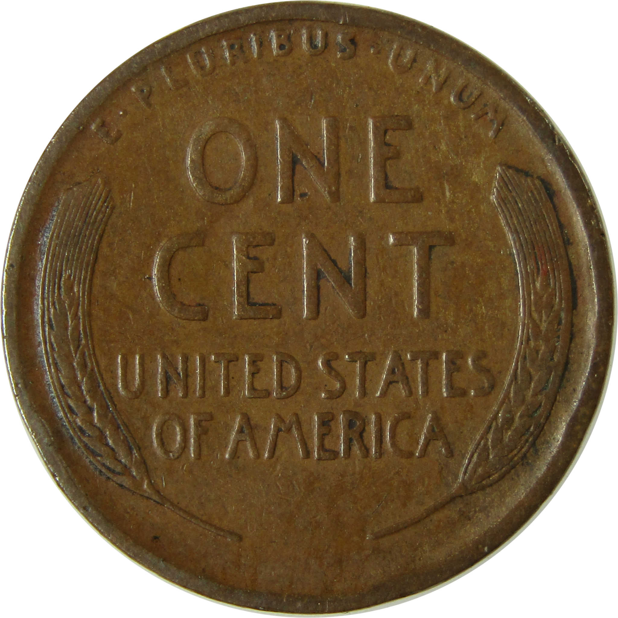 1909 Lincoln Wheat Cent F Fine Details Penny 1c Coin SKU:I26324