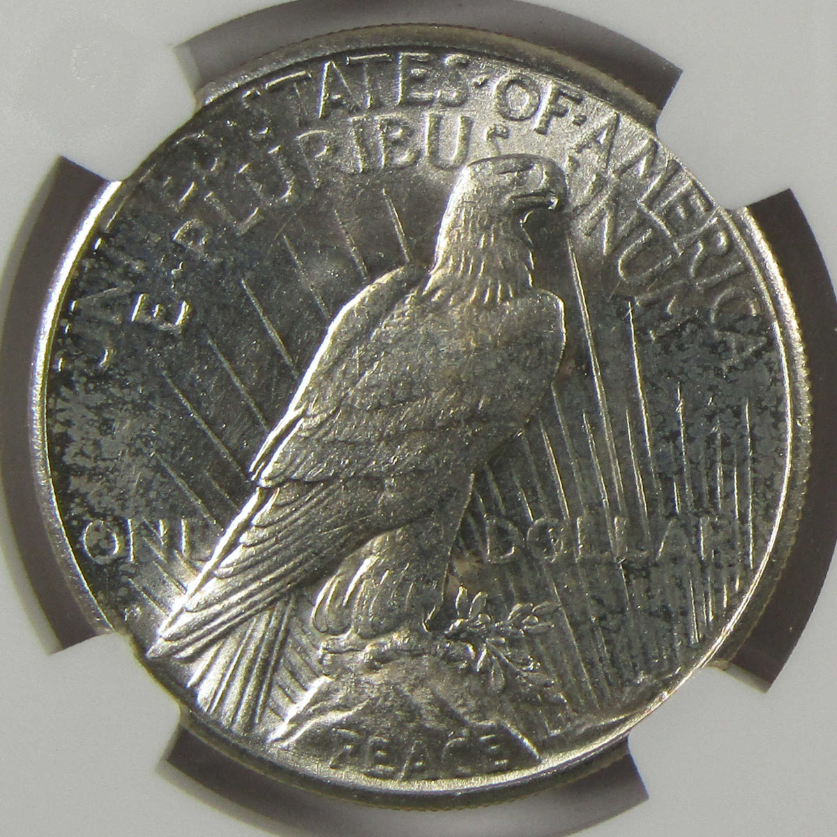 1922 S Peace Silver Dollar MS 63 NGC Uncirculated $1 Coin Collectible