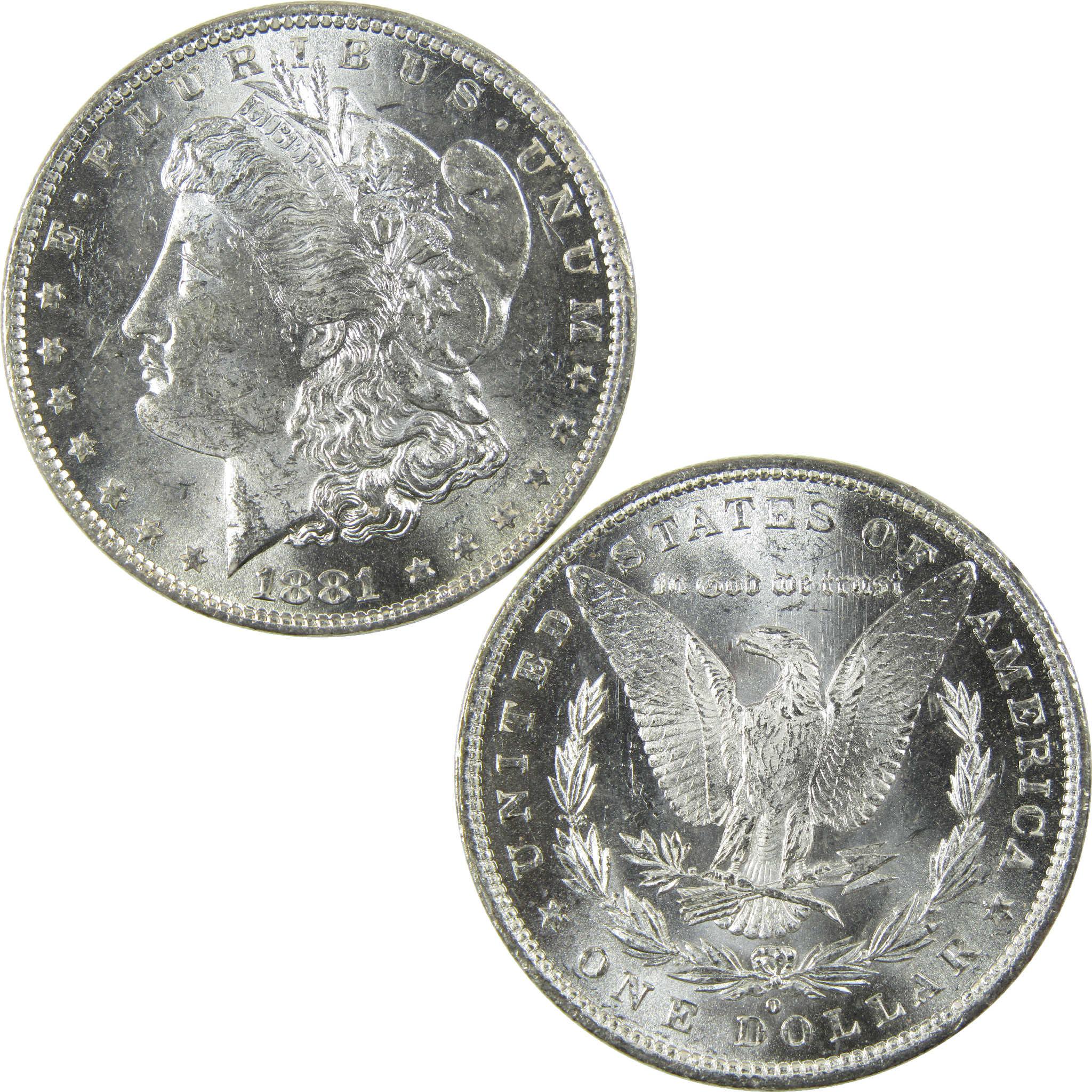 1881 O Morgan Silver Dollar Uncirculated Mint State $1 Coin SKU:I26398 - Morgan coin - Morgan silver dollar - Morgan silver dollar for sale - Profile Coins &amp; Collectibles
