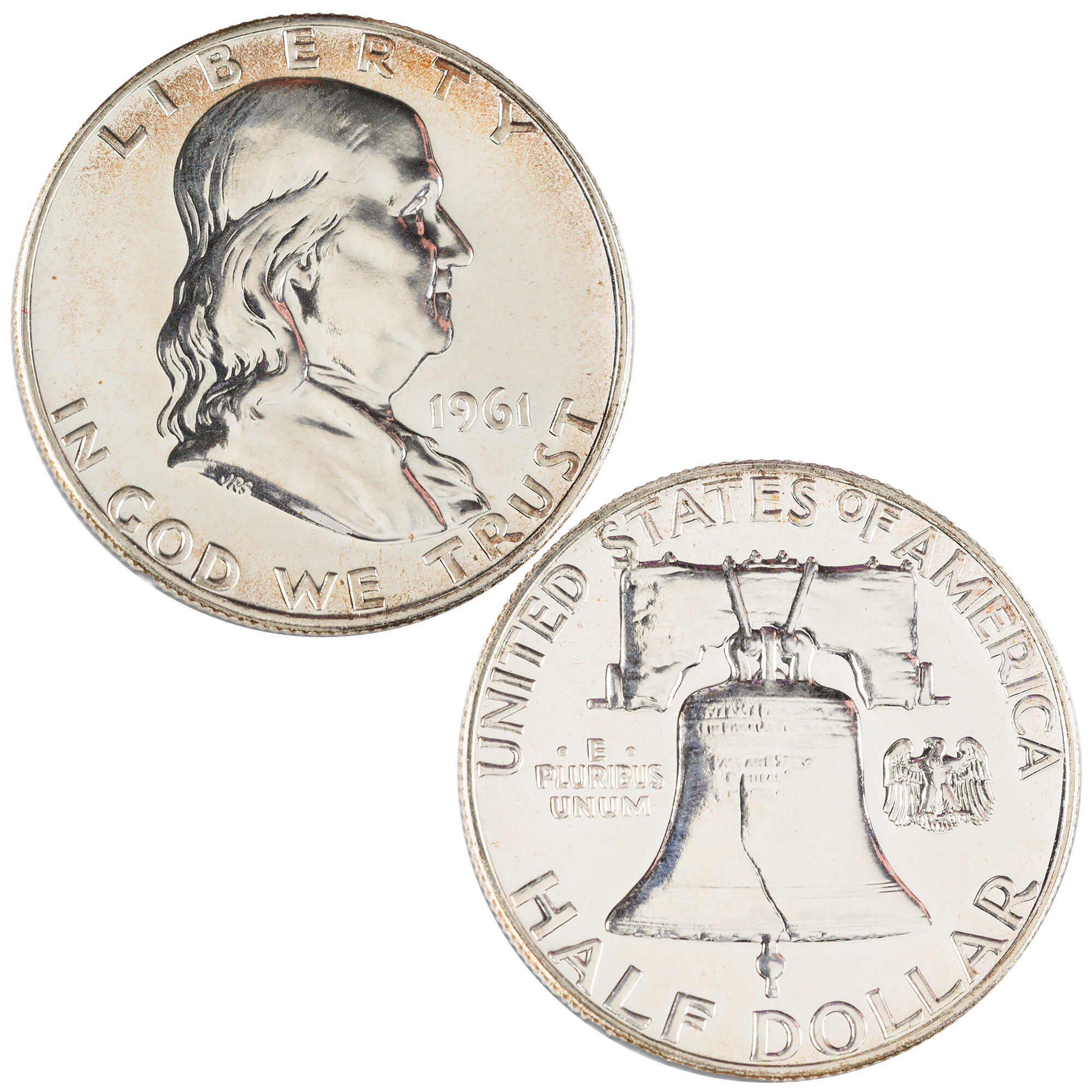 1961 Franklin Half Dollar Silver 50c Proof Coin SKU:I12080